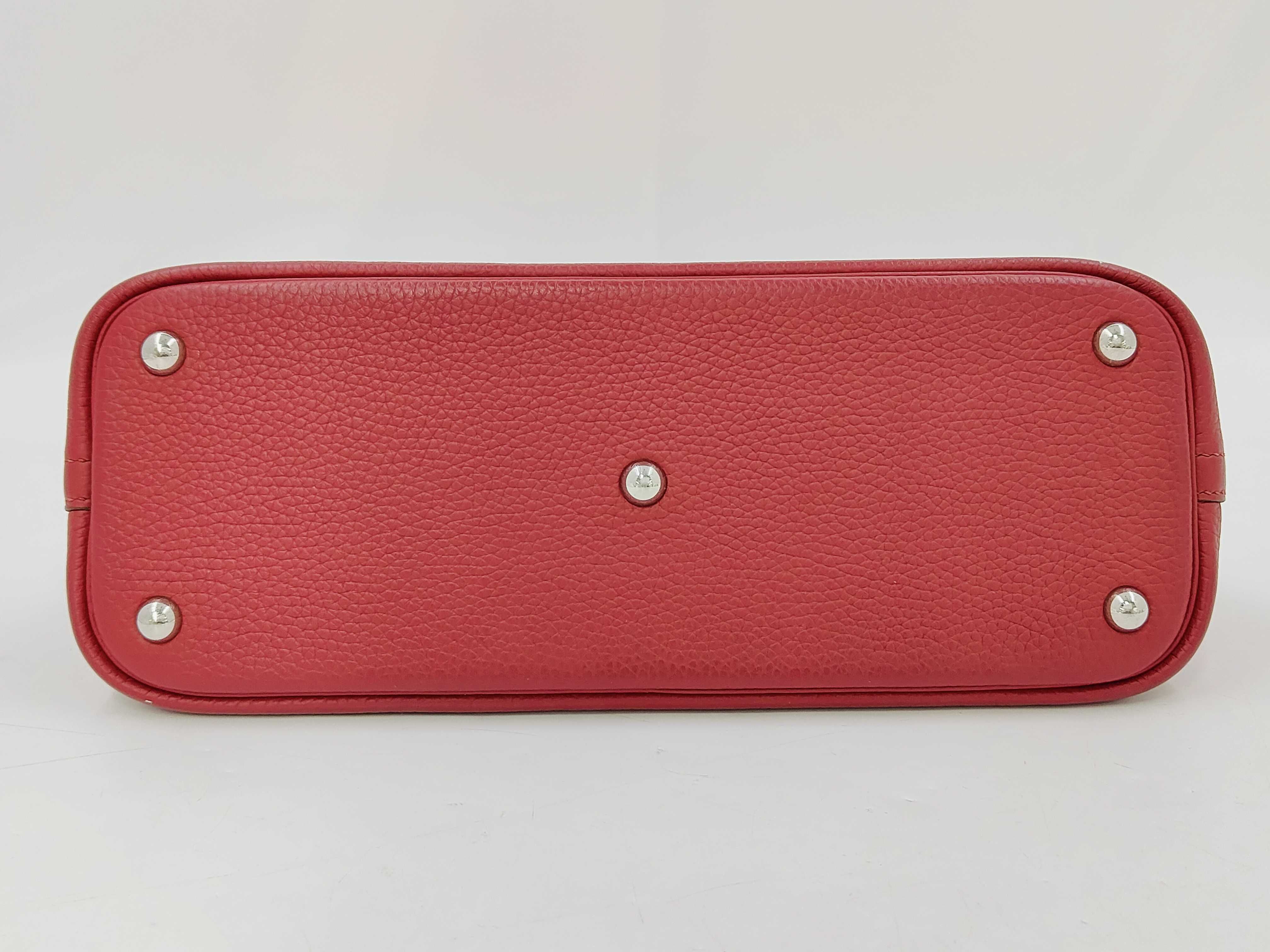 Bolide 31 Taurillon Ruby R stamp SV handbag — view 6