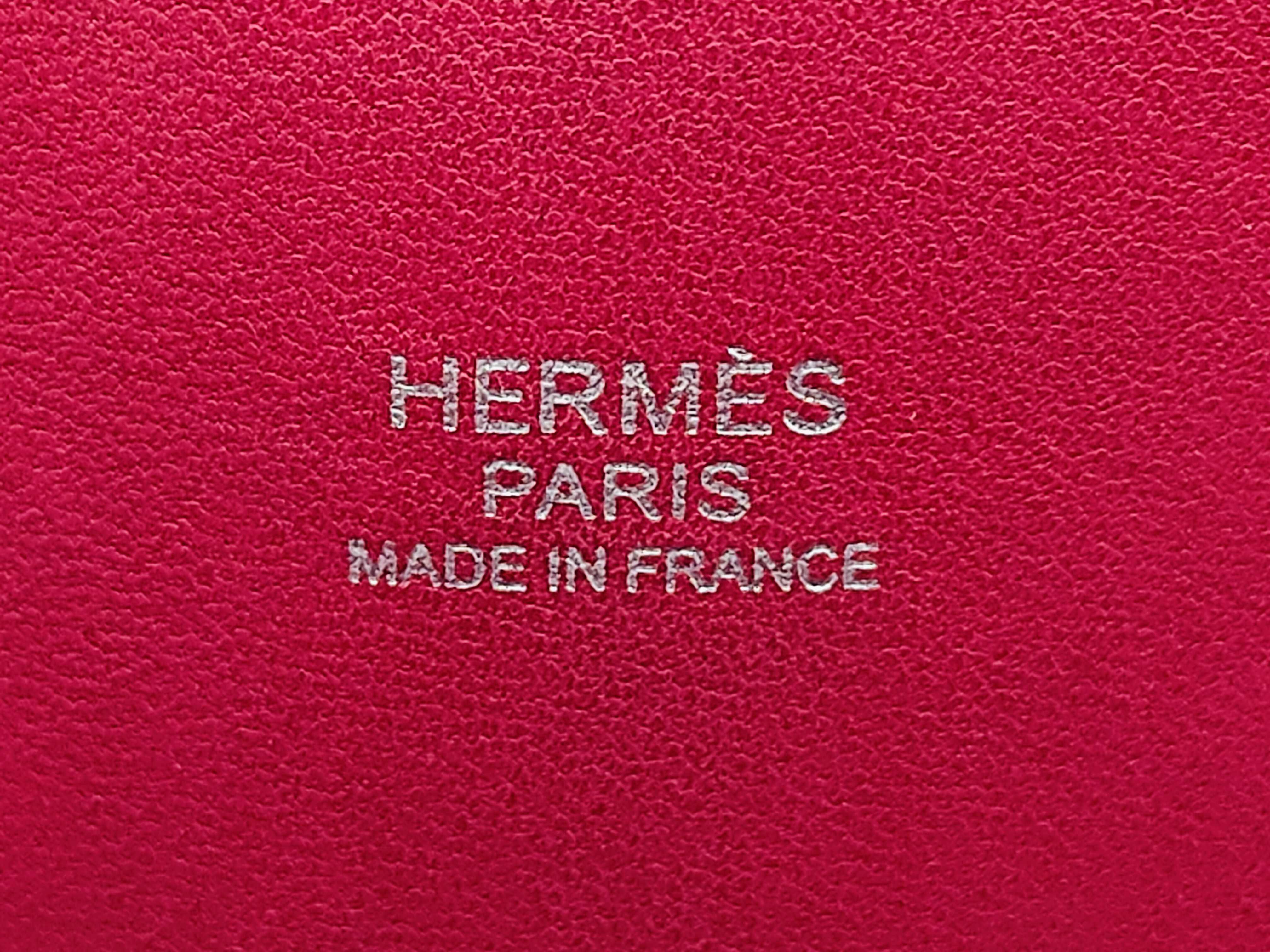 Bolide 31 Taurillon Ruby R stamp SV handbag — view 9