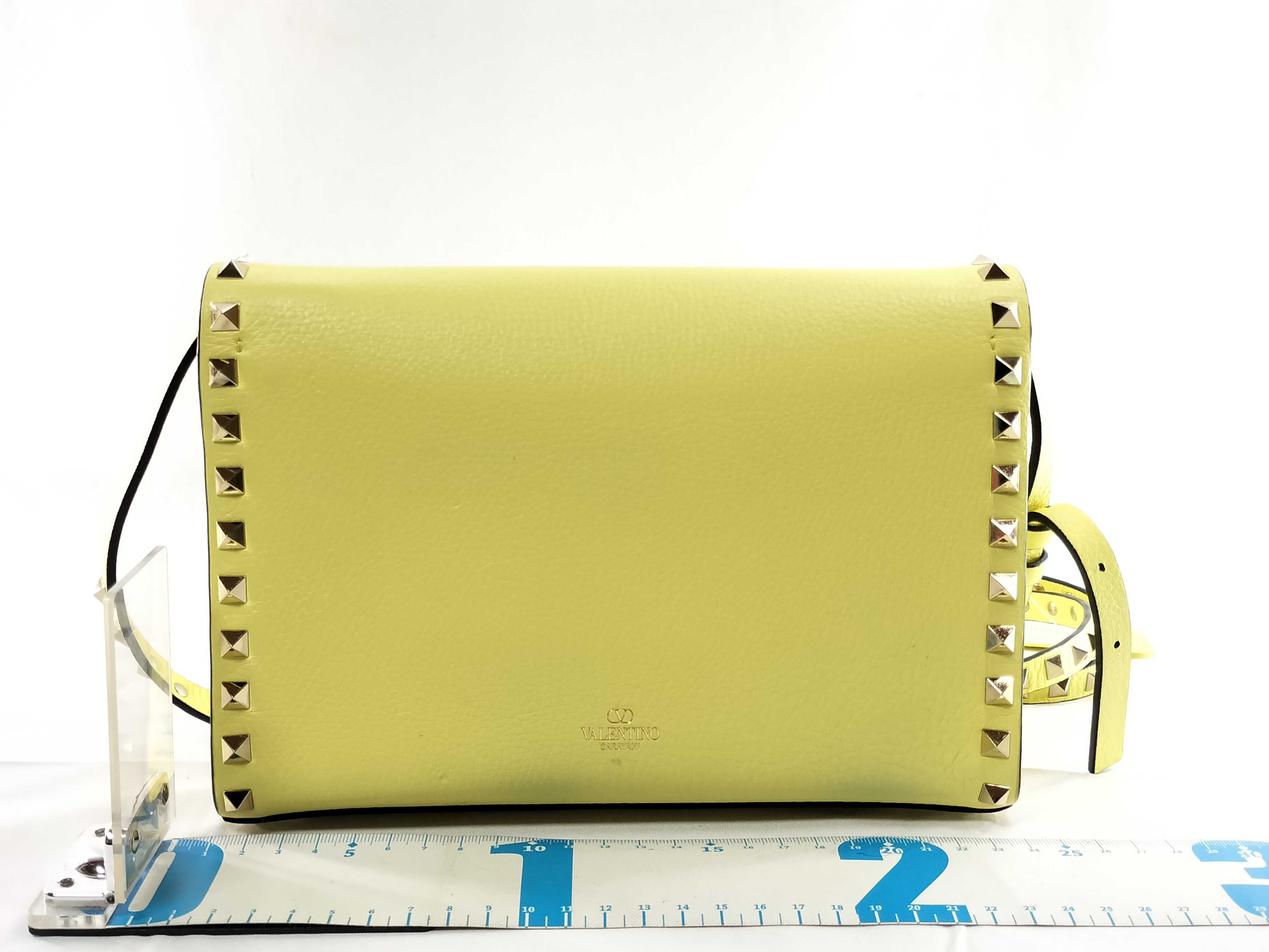 Rockstud Shoulder Bag (Yellow) — view 2