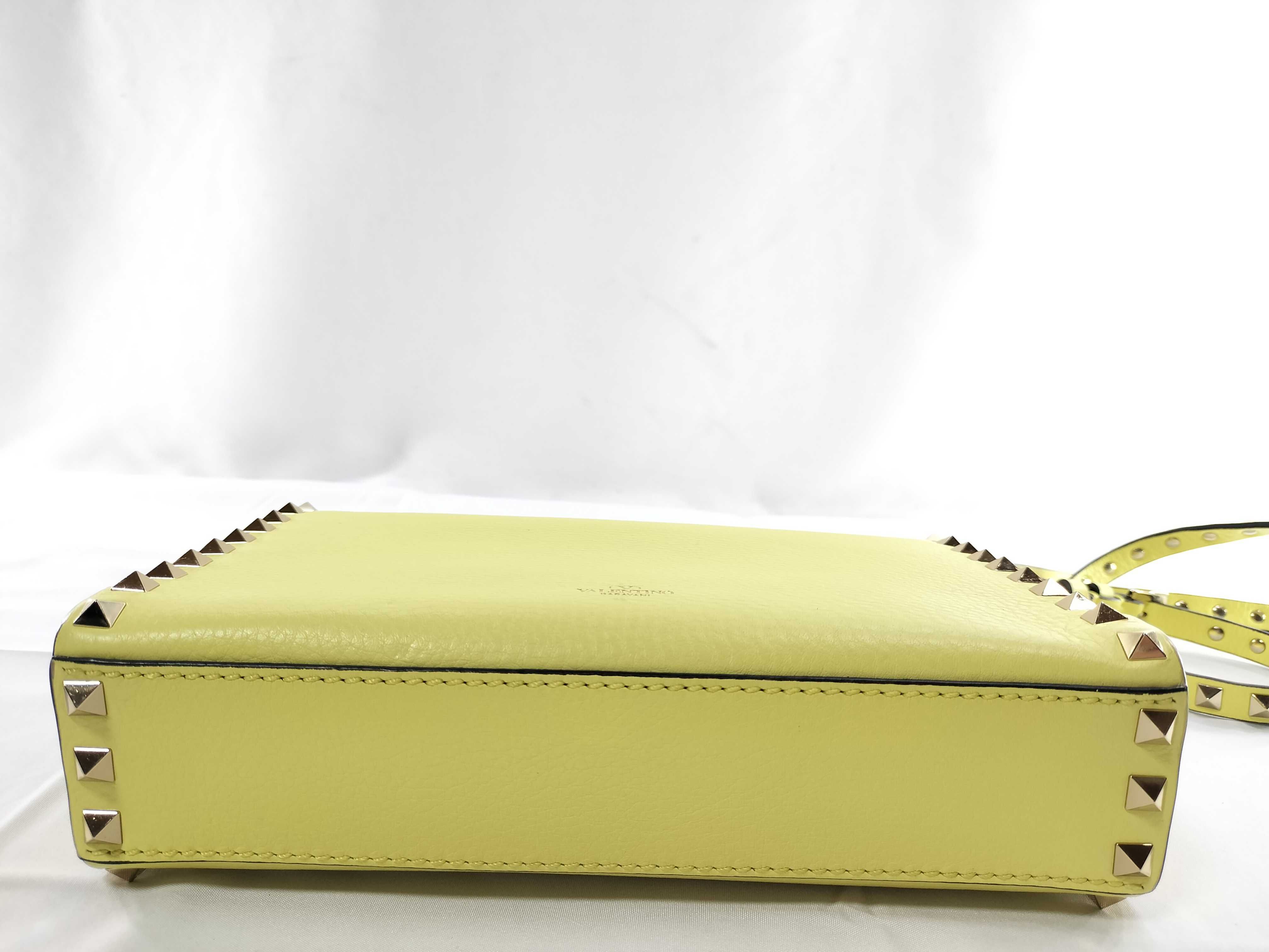 Rockstud Shoulder Bag (Yellow) — view 5