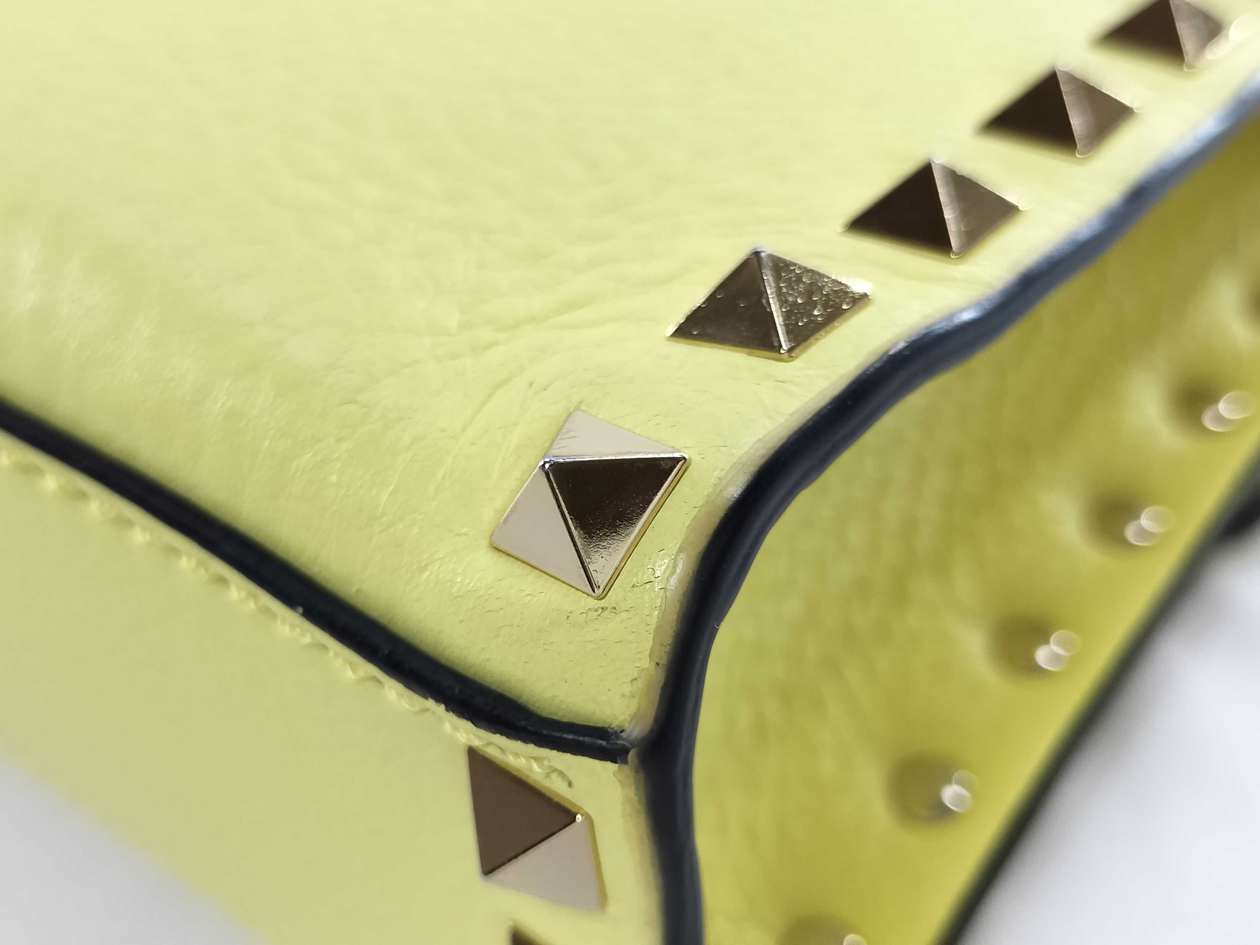 Rockstud Shoulder Bag (Yellow) — view 6