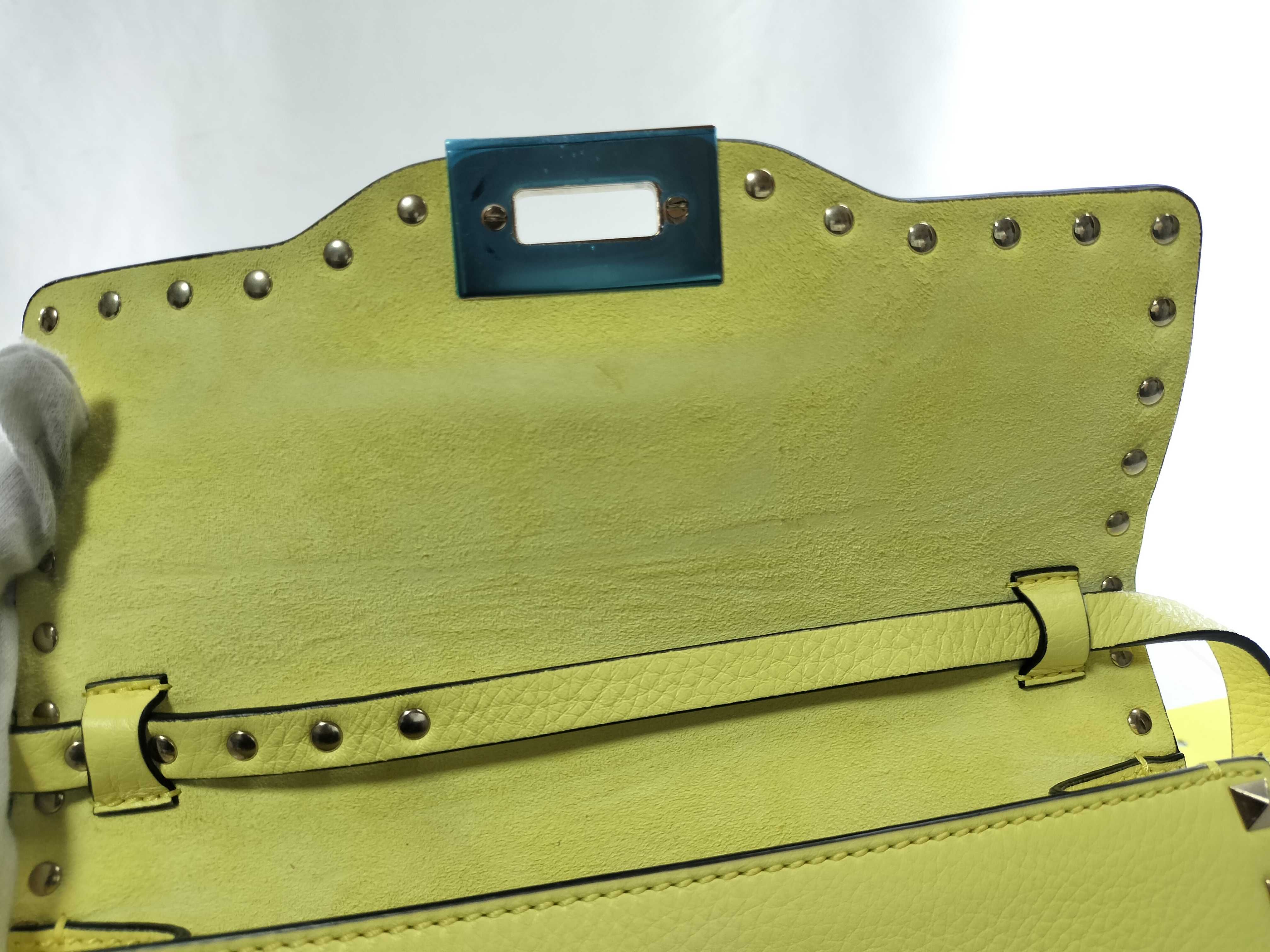 Rockstud Shoulder Bag (Yellow) — view 7