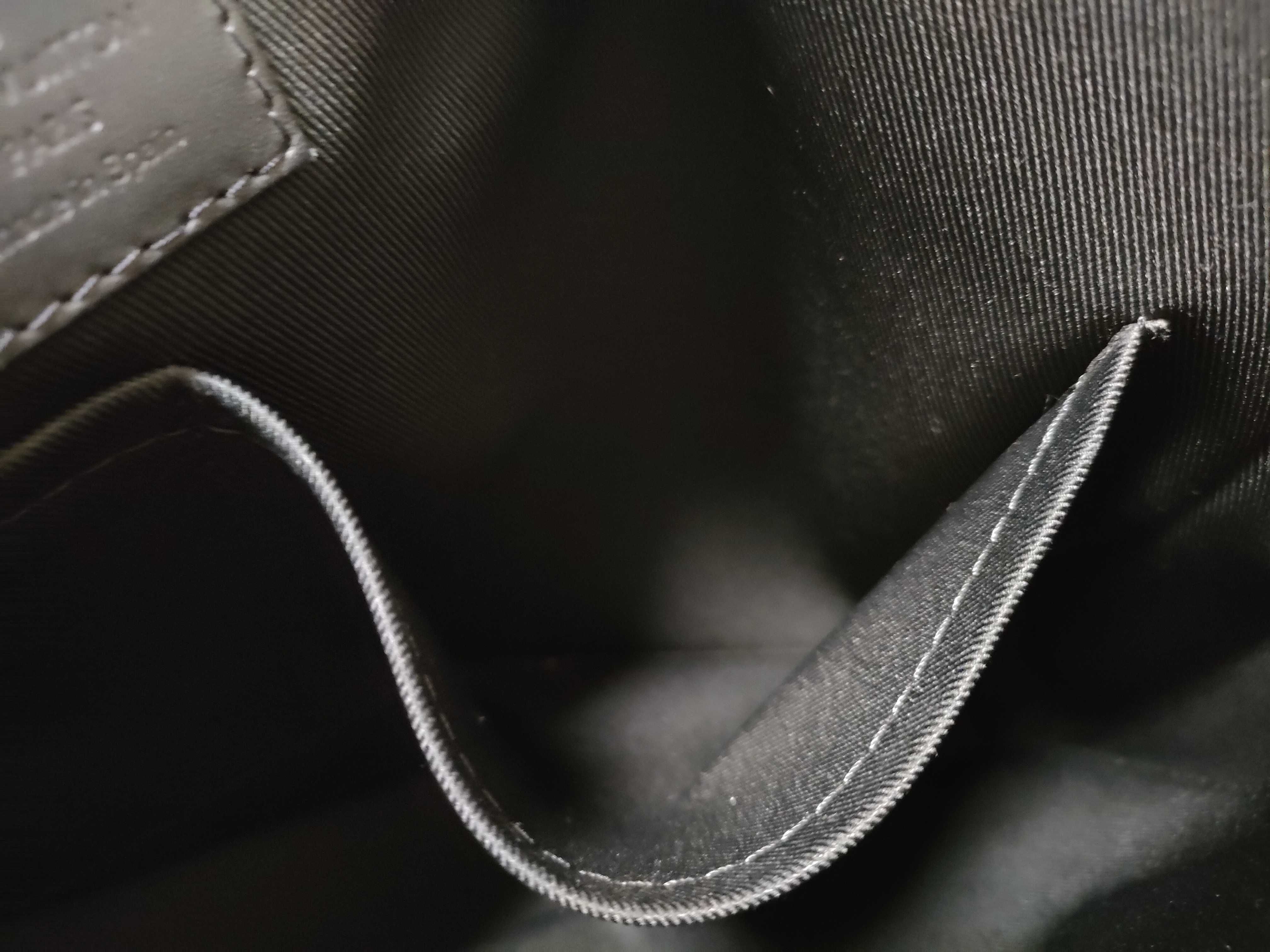 Damier Infini District MM N41038 Navy x Black Shoulder Bag (RFID responsive) — view 11