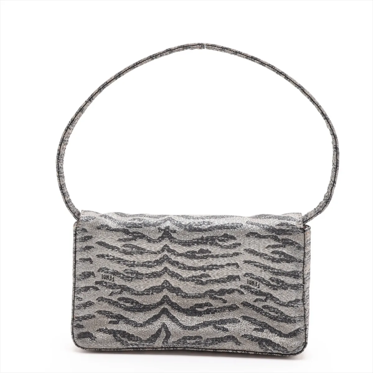 Mini Mamma Satin x Beaded Shoulder Bag Silver. Data is being retrieved. Please wait a few seconds and try cutting or copying again. — view 2