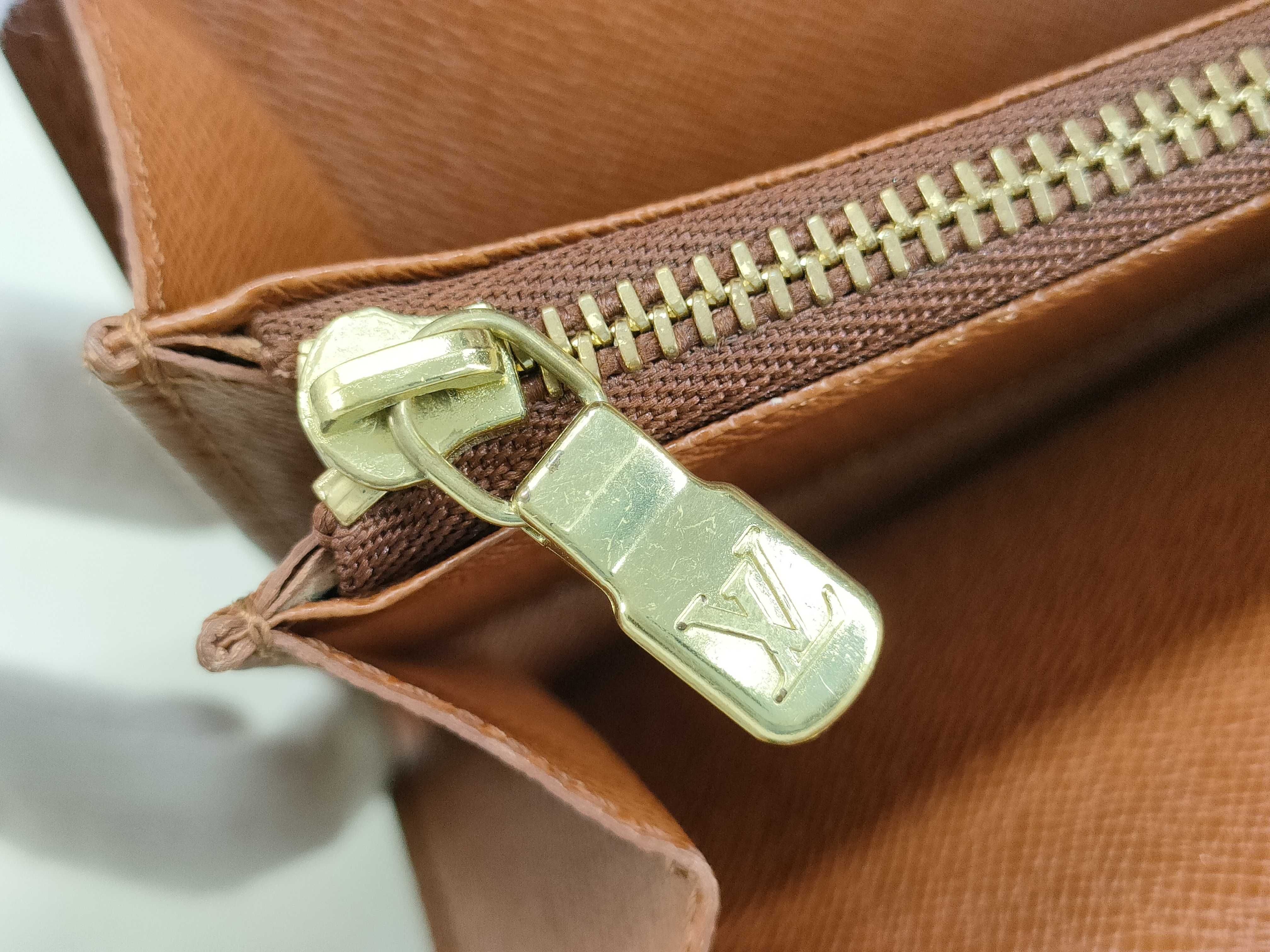 Monogram Louis Vuitton Monogram Long Wallet Portemonnaie Credit CA0929 M61725 Wallet — view 13