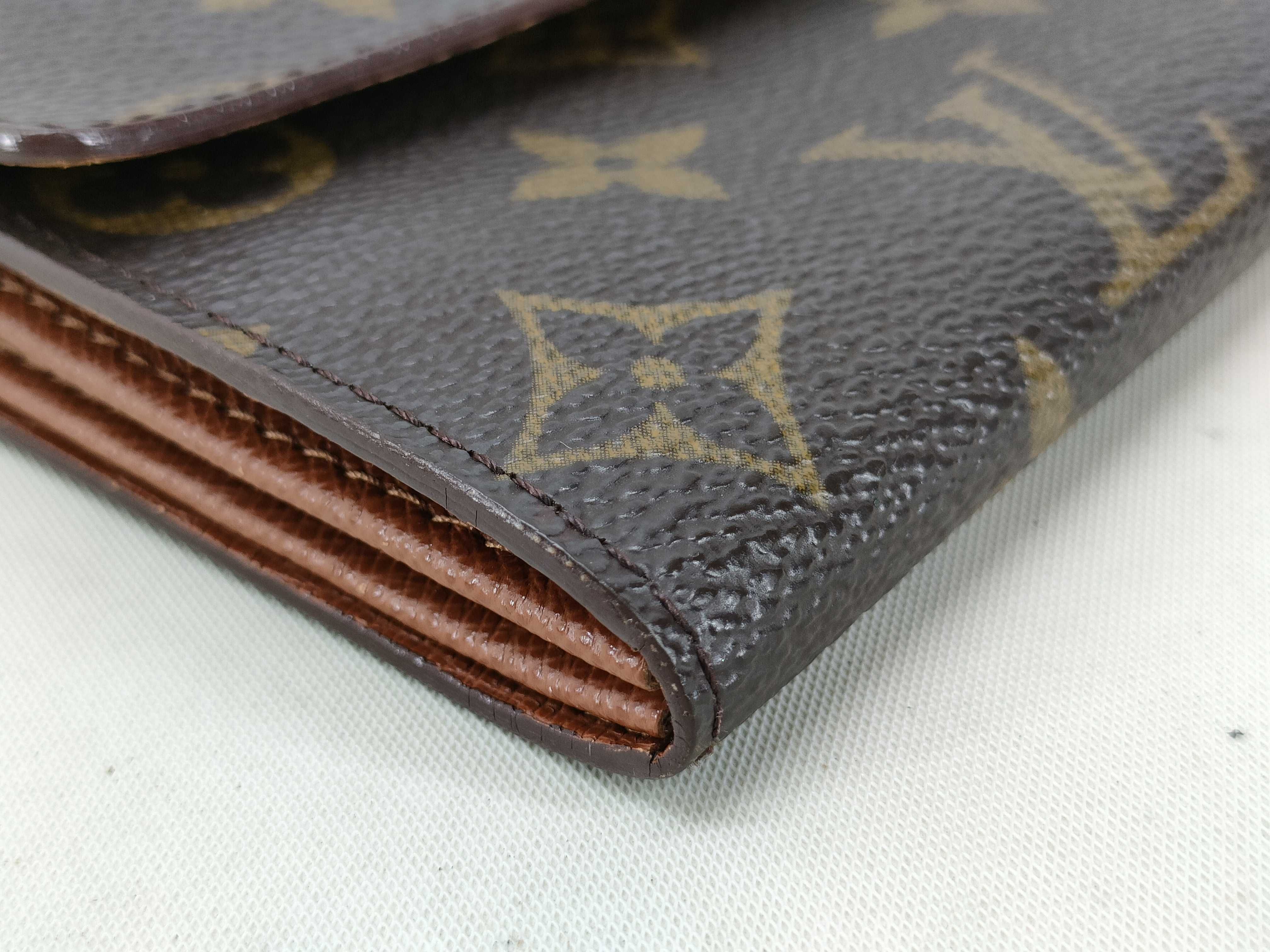 Monogram Louis Vuitton Monogram Long Wallet Portemonnaie Credit CA0929 M61725 Wallet — view 3
