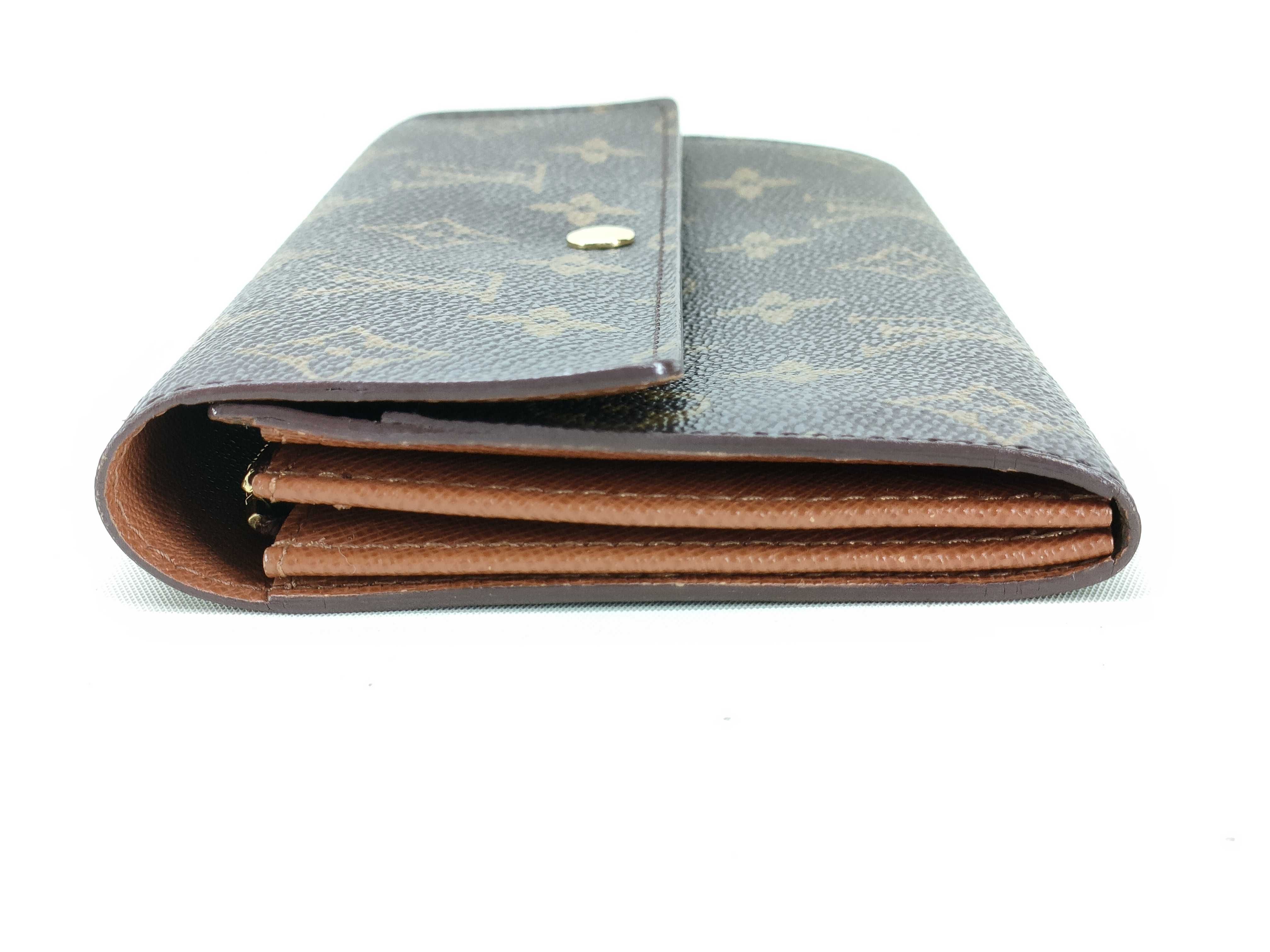 Monogram Louis Vuitton Monogram Long Wallet Portemonnaie Credit CA0929 M61725 Wallet — view 5