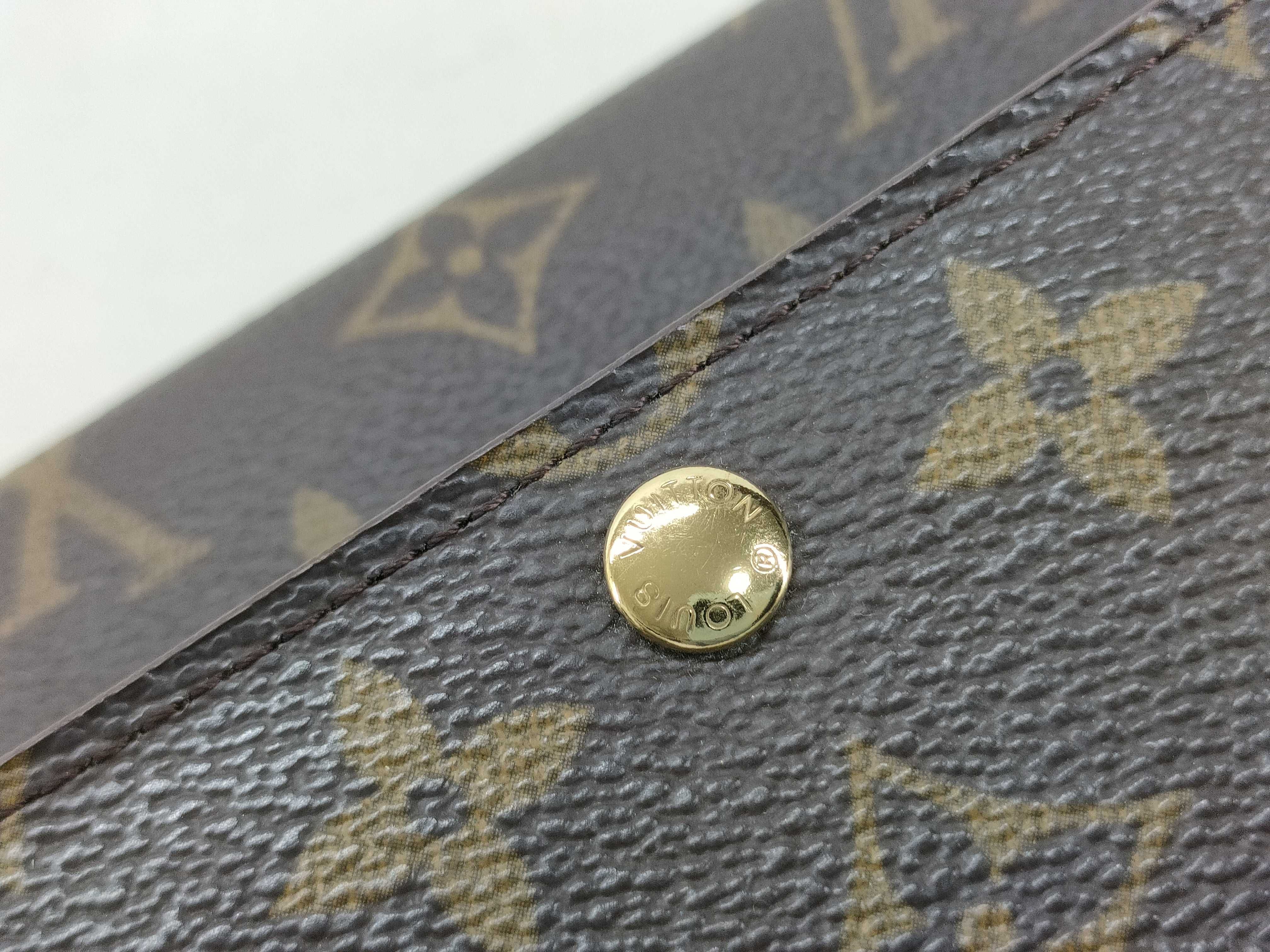 Monogram Louis Vuitton Monogram Long Wallet Portemonnaie Credit CA0929 M61725 Wallet — view 7