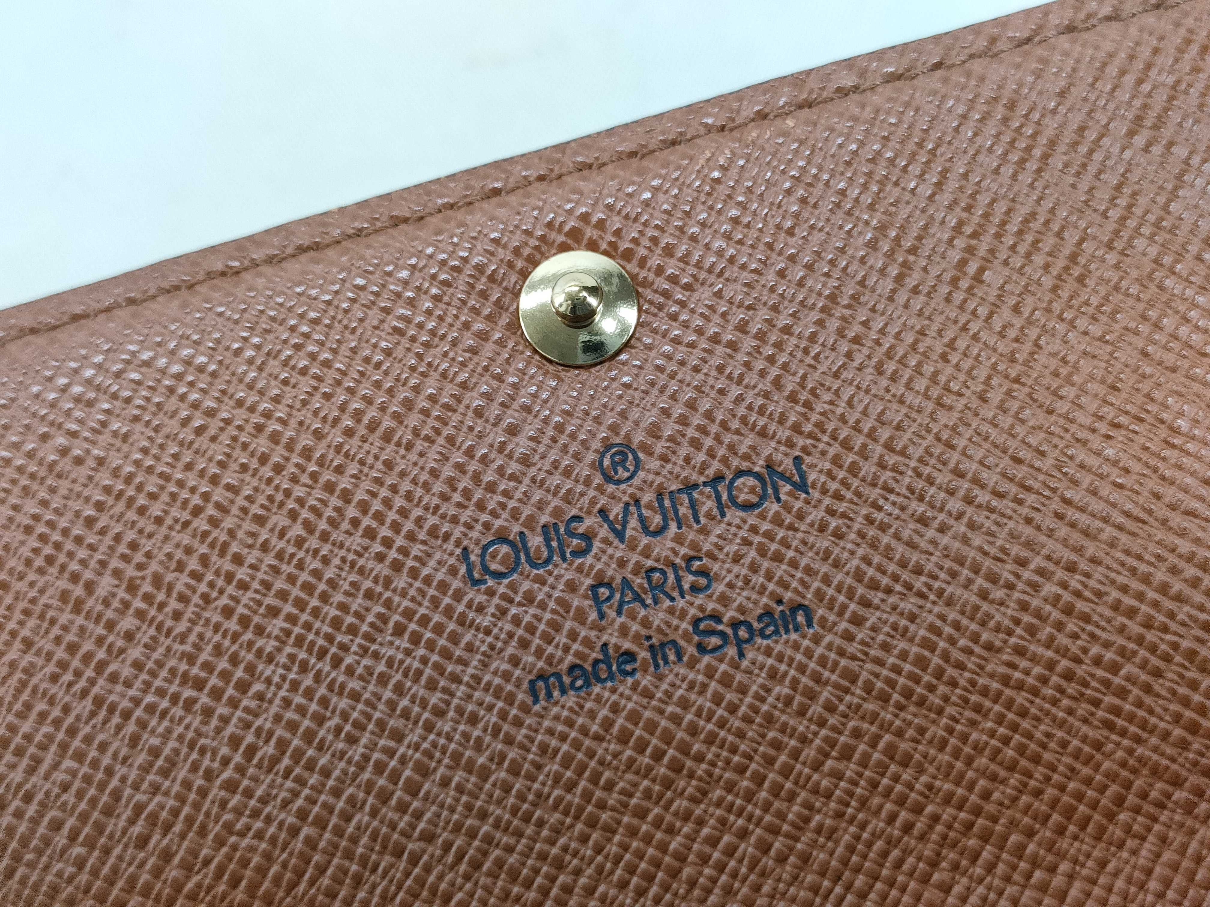Monogram Louis Vuitton Monogram Long Wallet Portemonnaie Credit CA0929 M61725 Wallet — view 8