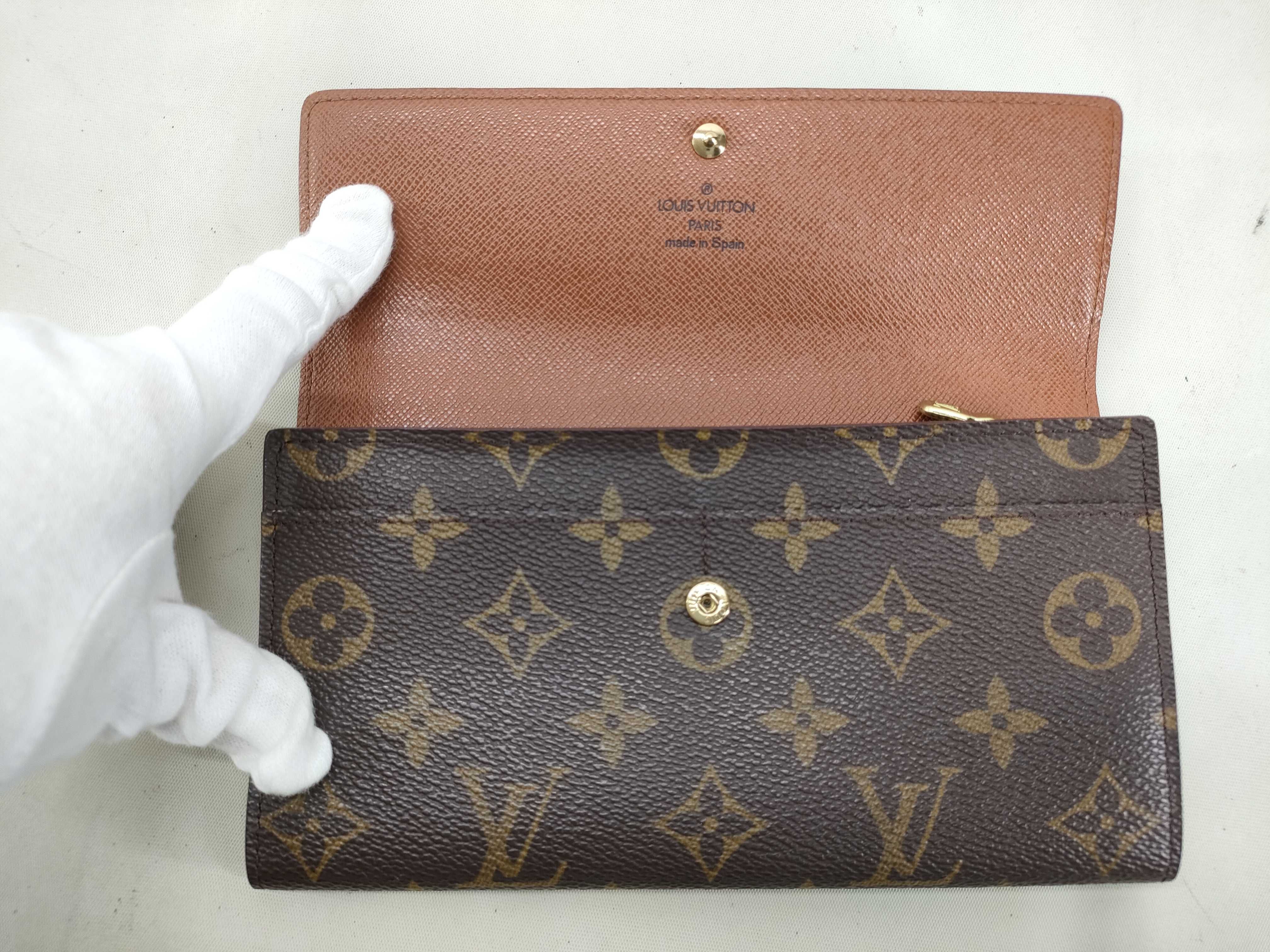 Monogram Louis Vuitton Monogram Long Wallet Portemonnaie Credit CA0929 M61725 Wallet — view 9