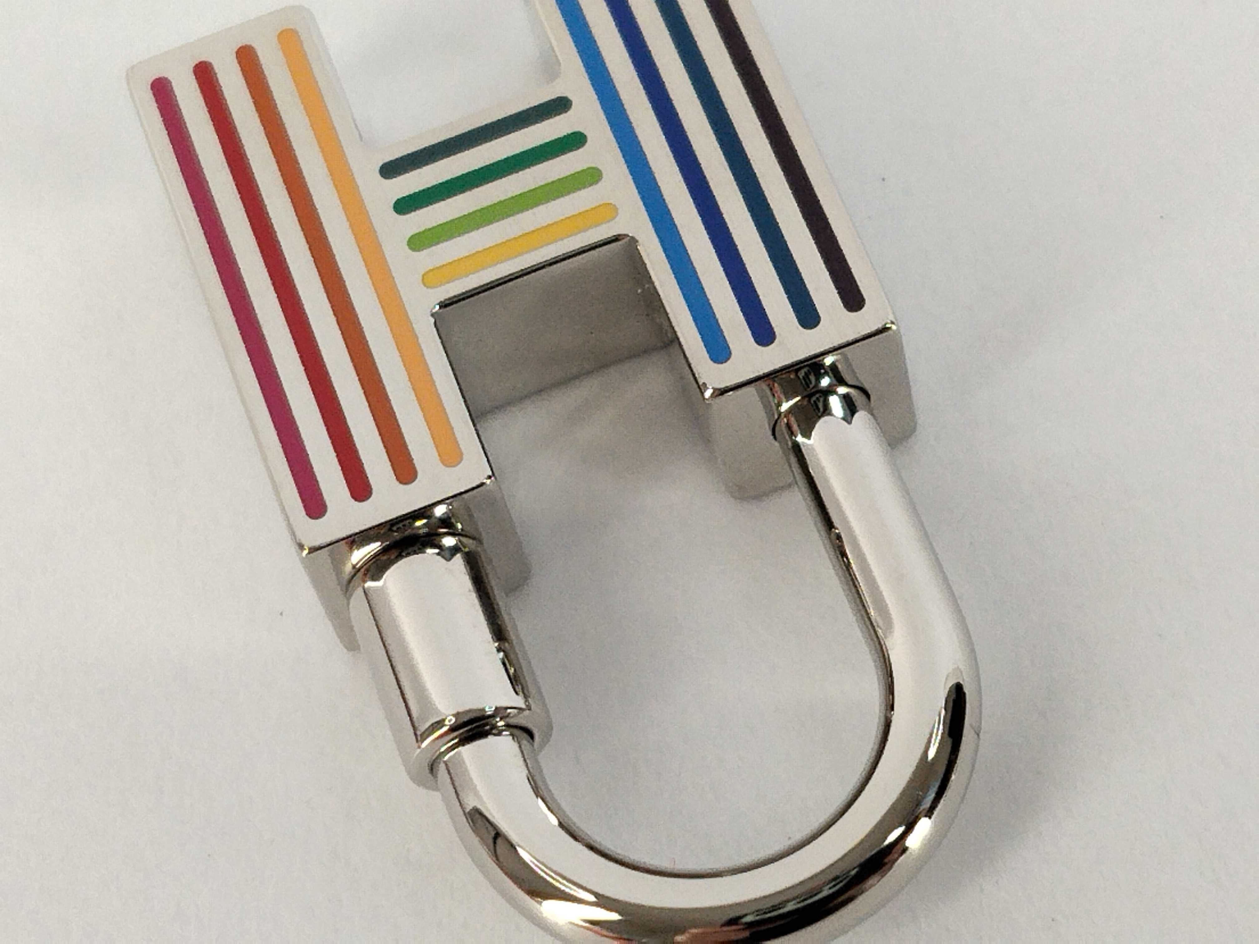 Quiz Cadena Keyring Rainbow Charm — view 8