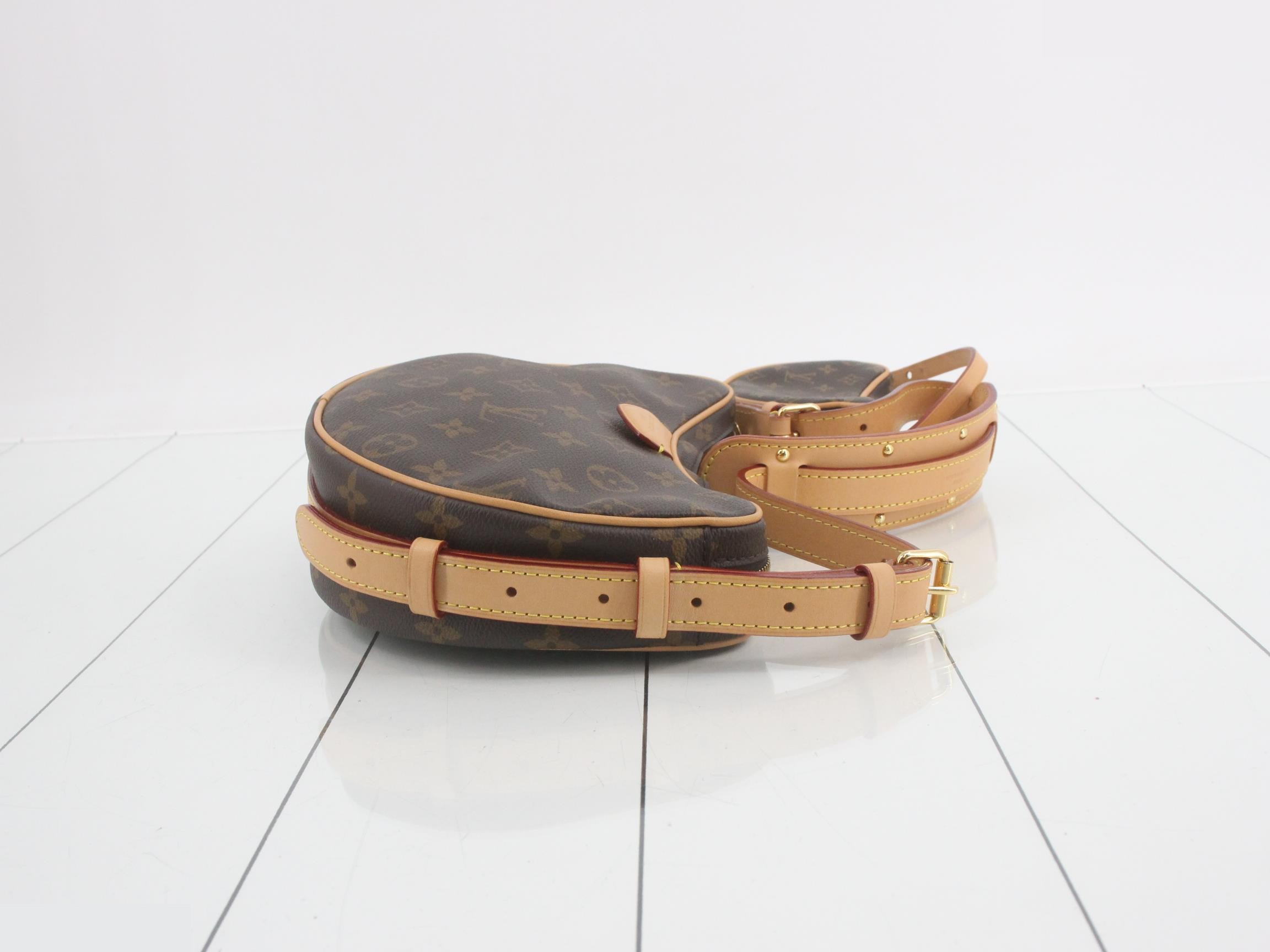 Monogram Croissant Shoulder Bag — view 3