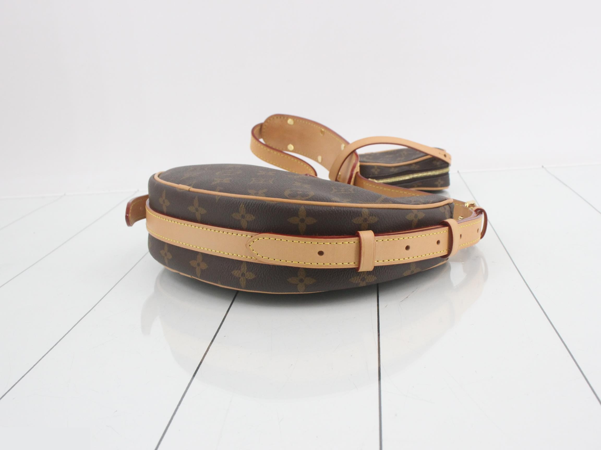 Monogram Croissant Shoulder Bag — view 6