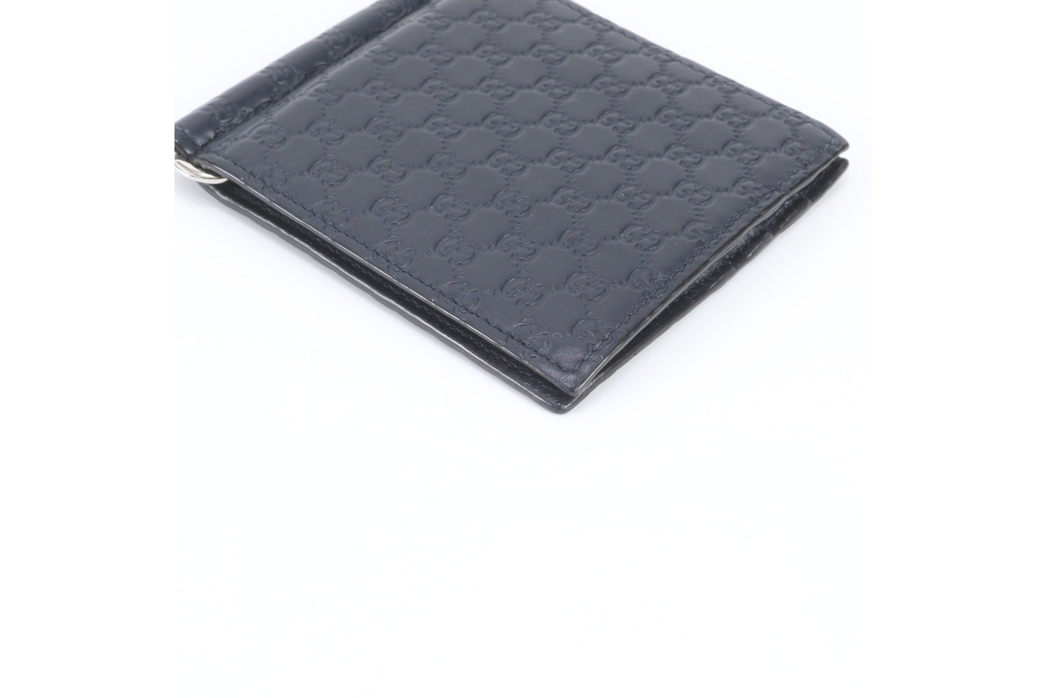 Guccissima 544478 Leather Card Case with Money Clip — view 4