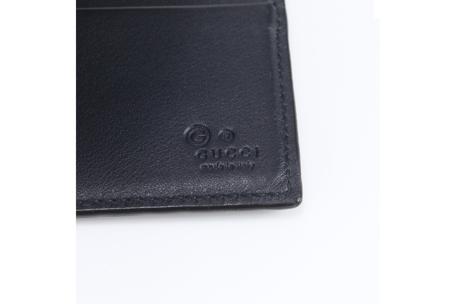 Guccissima 544478 Leather Card Case with Money Clip — view 7