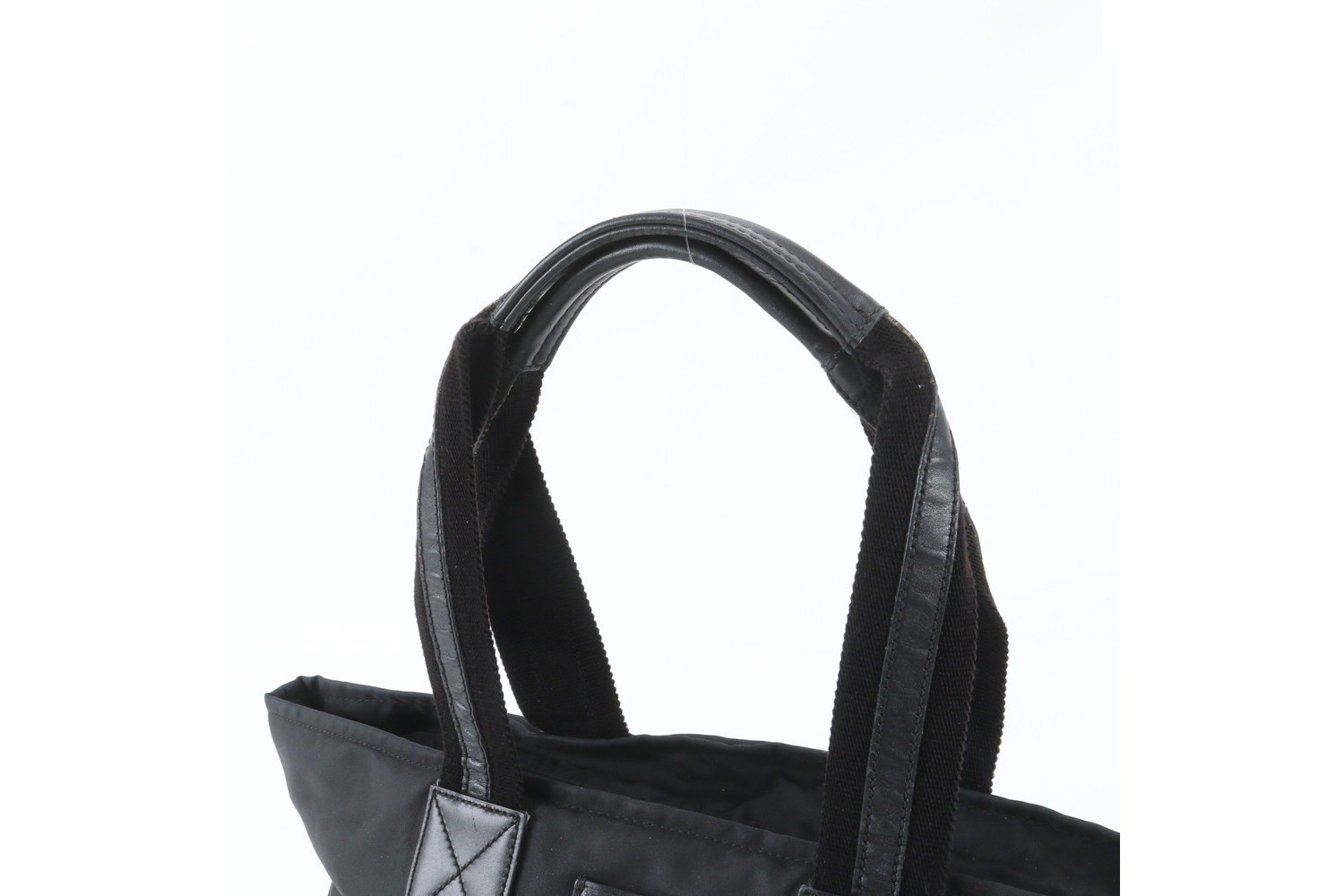 Diamante 267922 Leather Nylon Tote Bag — view 2