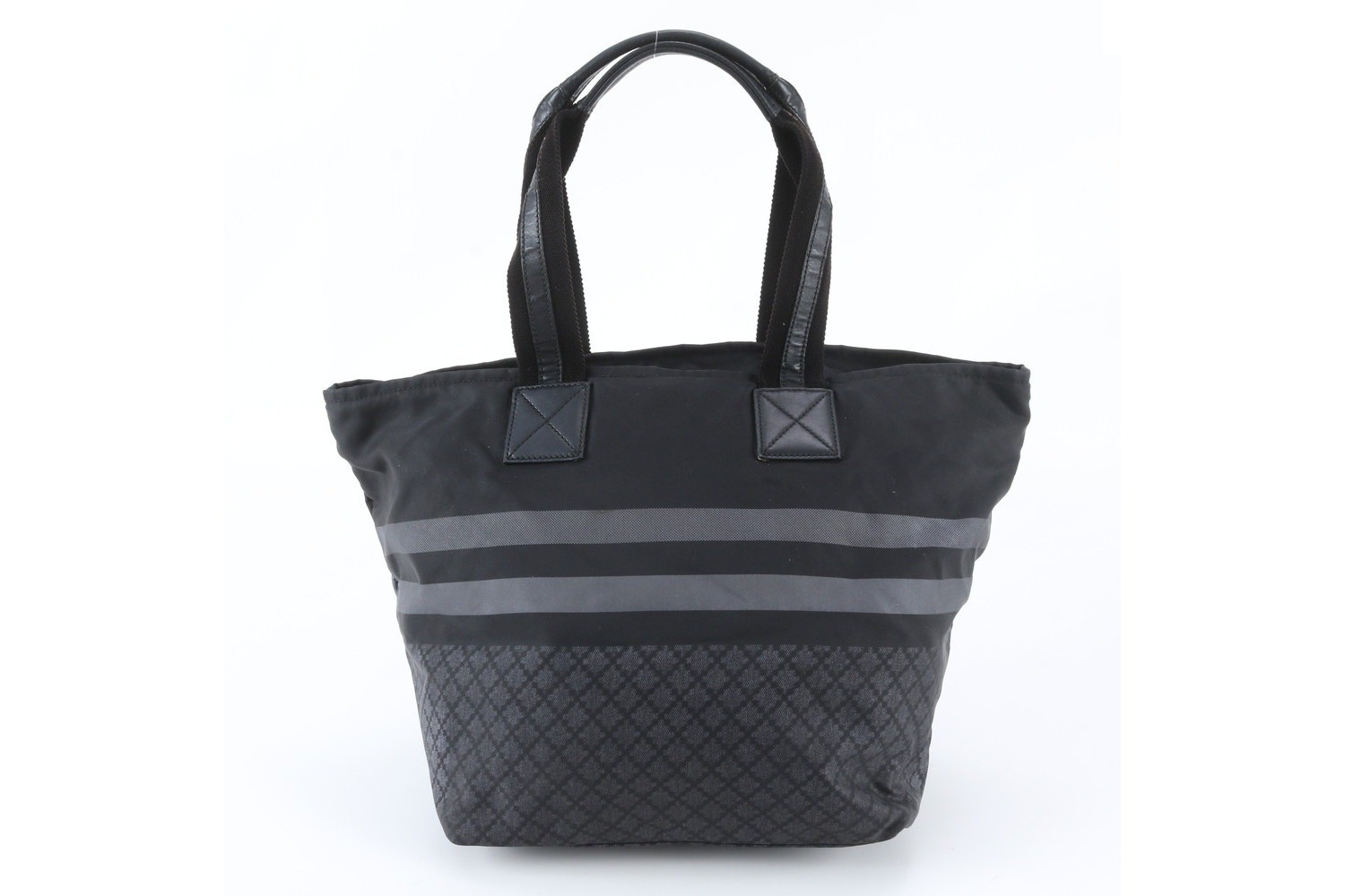 Diamante 267922 Leather Nylon Tote Bag — view 3