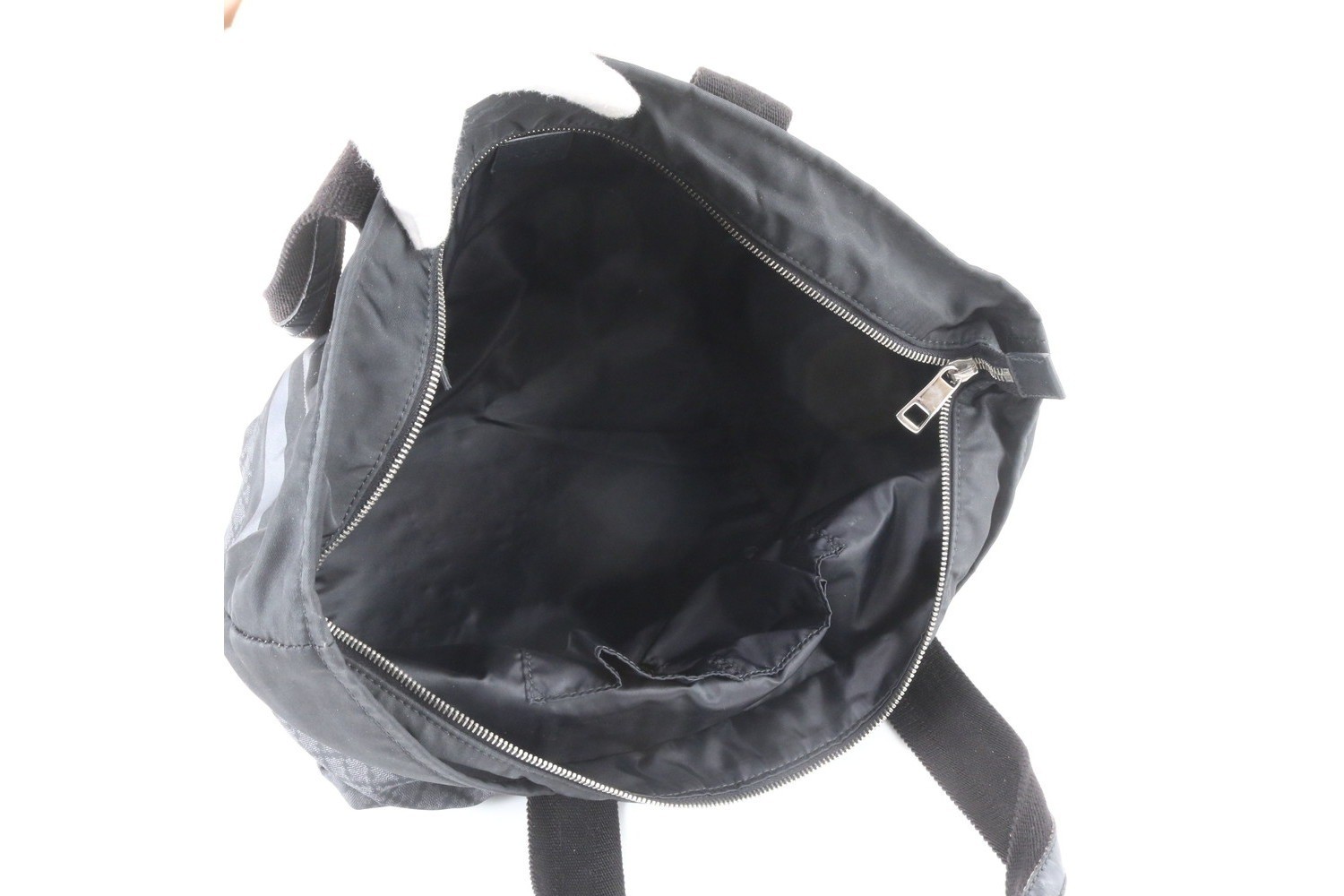 Diamante 267922 Leather Nylon Tote Bag — view 7