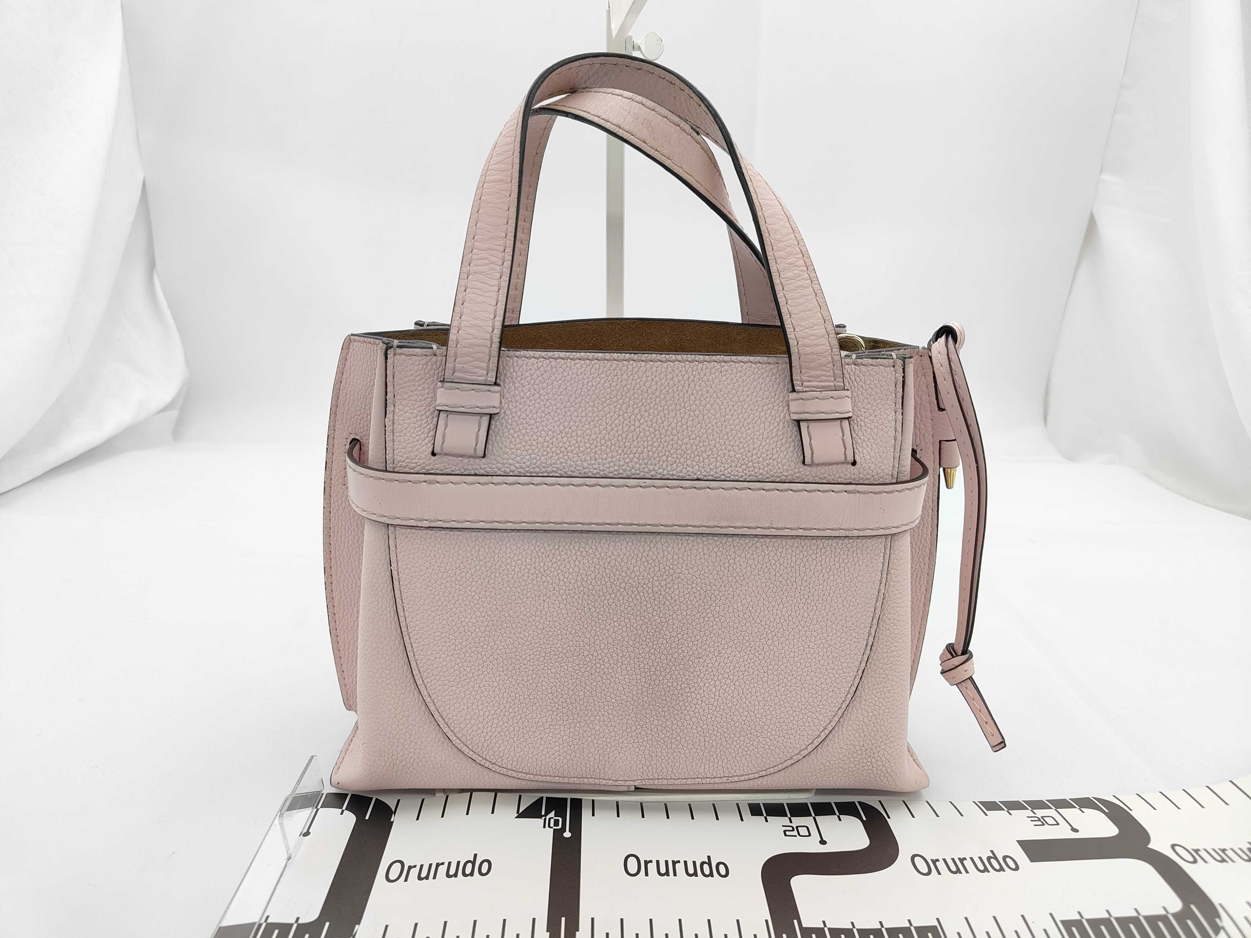 2-way Gate Top Handle Mini Anagram Handbag — view 2