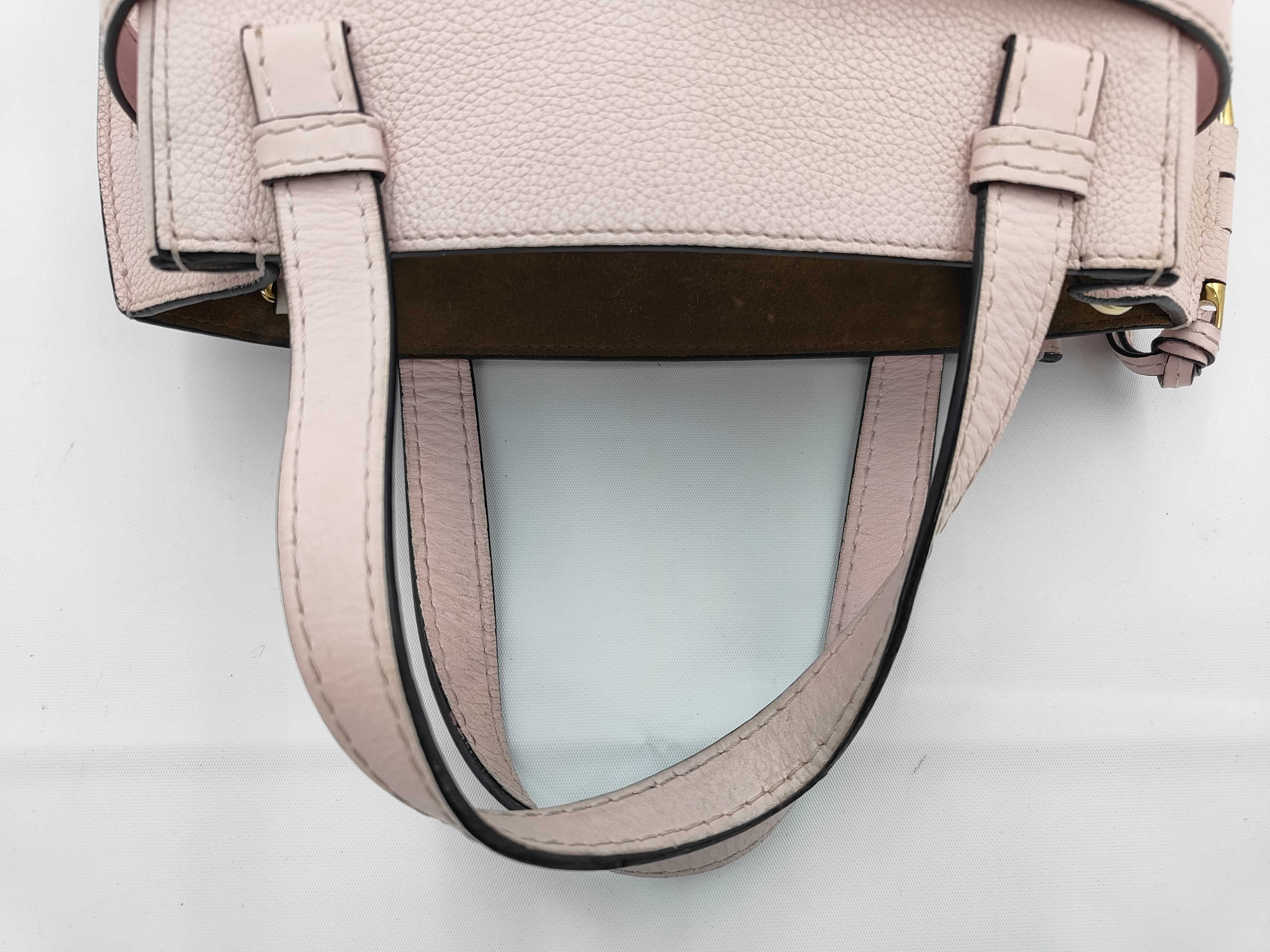2-way Gate Top Handle Mini Anagram Handbag — view 3