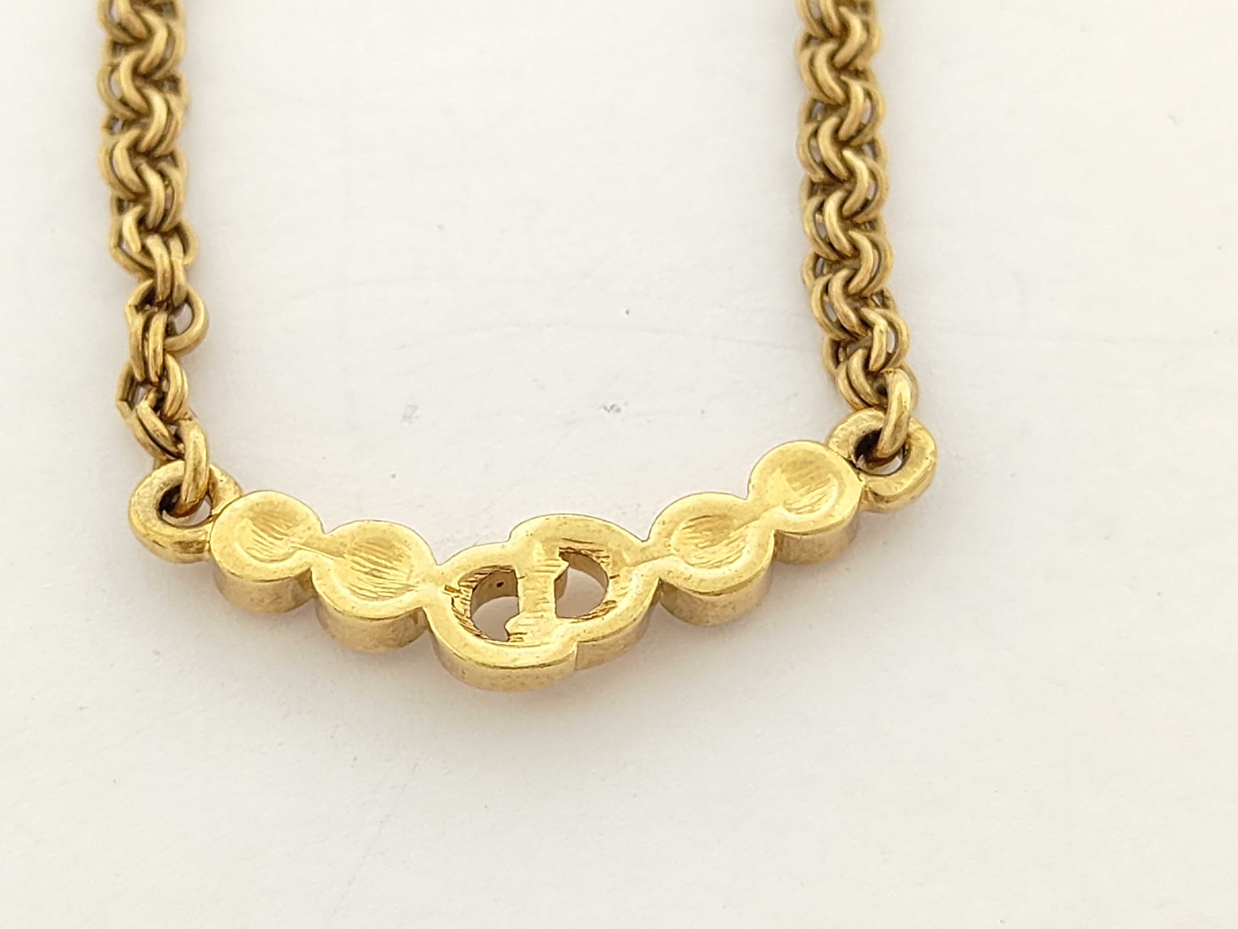 Gold Logo Necklace — view 2