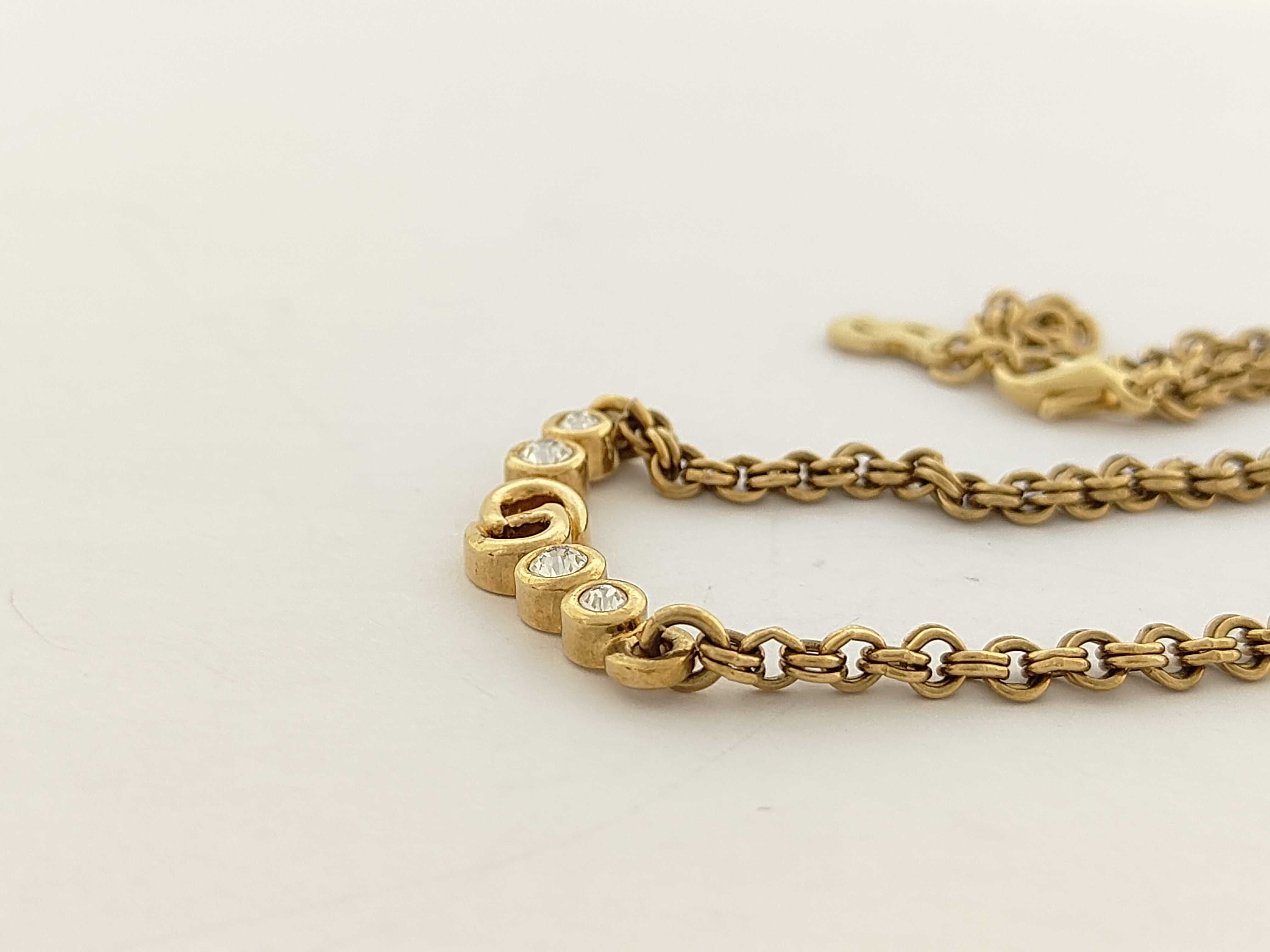 Gold Logo Necklace — view 4