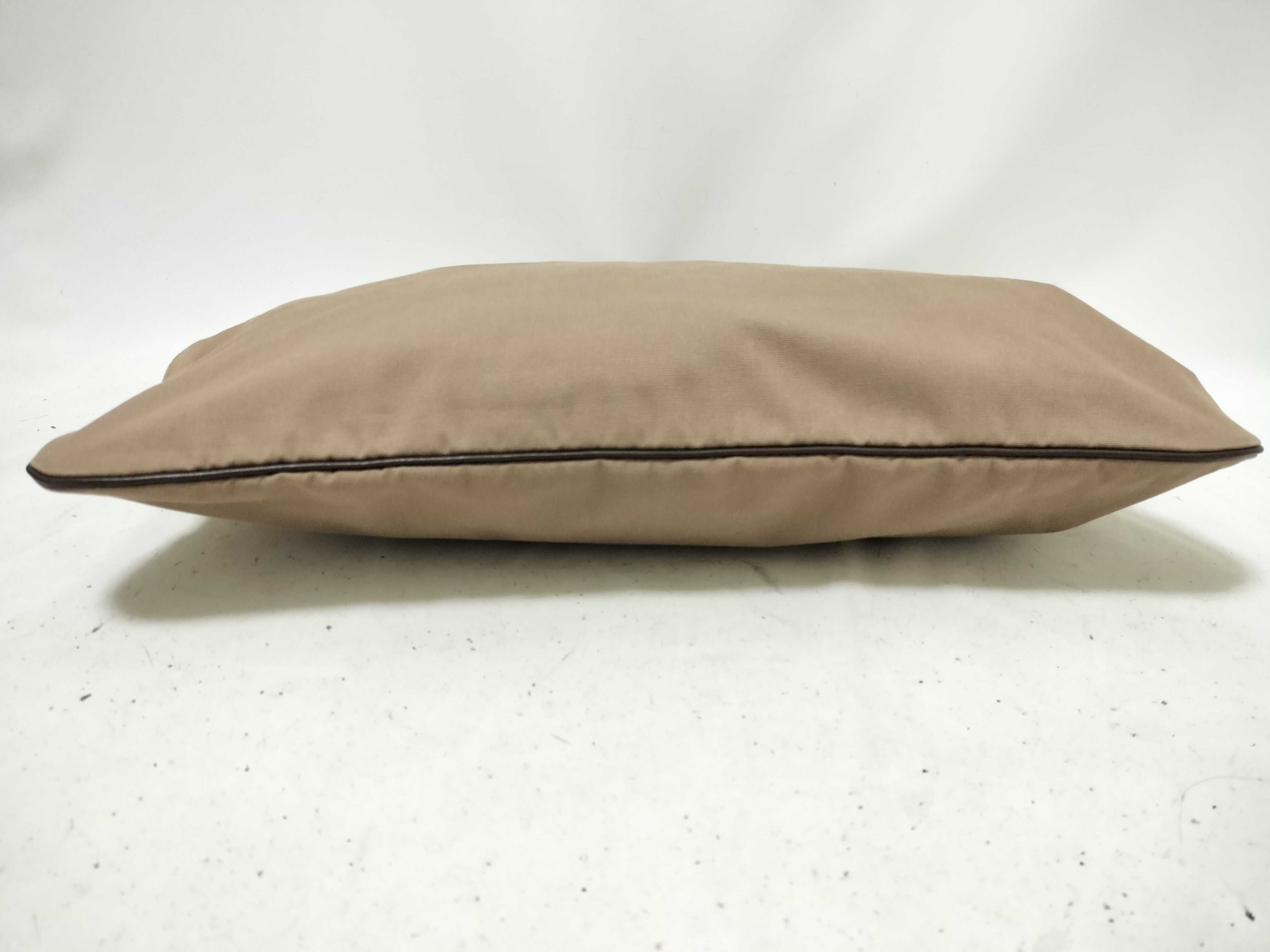 Edit 42 Toile H x Leather Brown Silver Hardware N:2010 Handbag — view 8