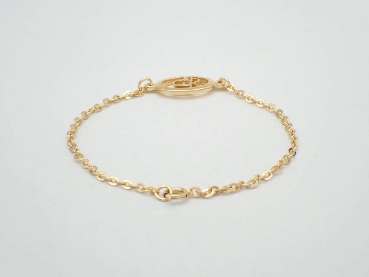 Other lines: Precious metal bracelets and bangles (metal), wrist circumference approximately 18 cm. — view 2