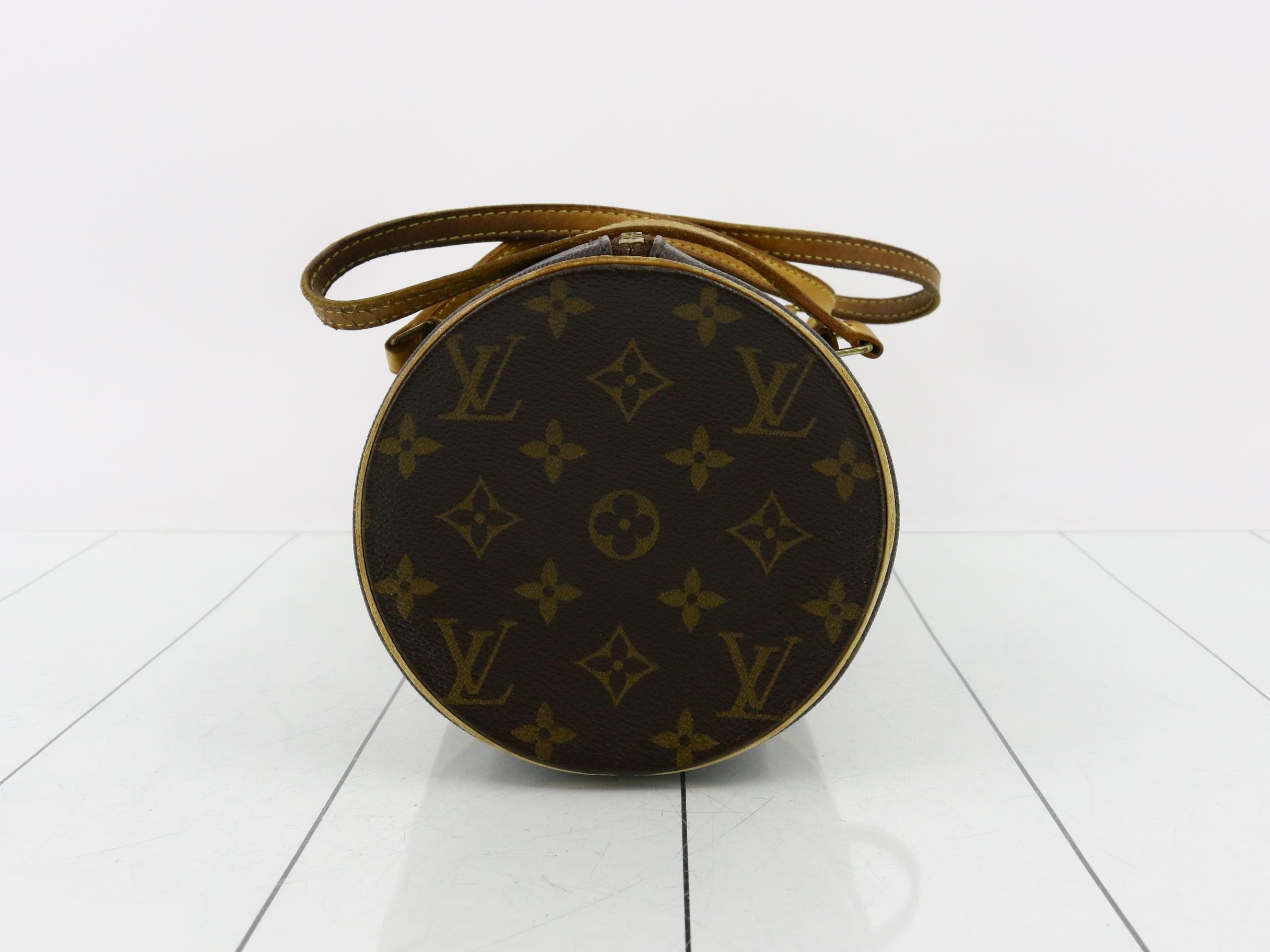 Monogram Papillon 30 handbag with pouch — view 3