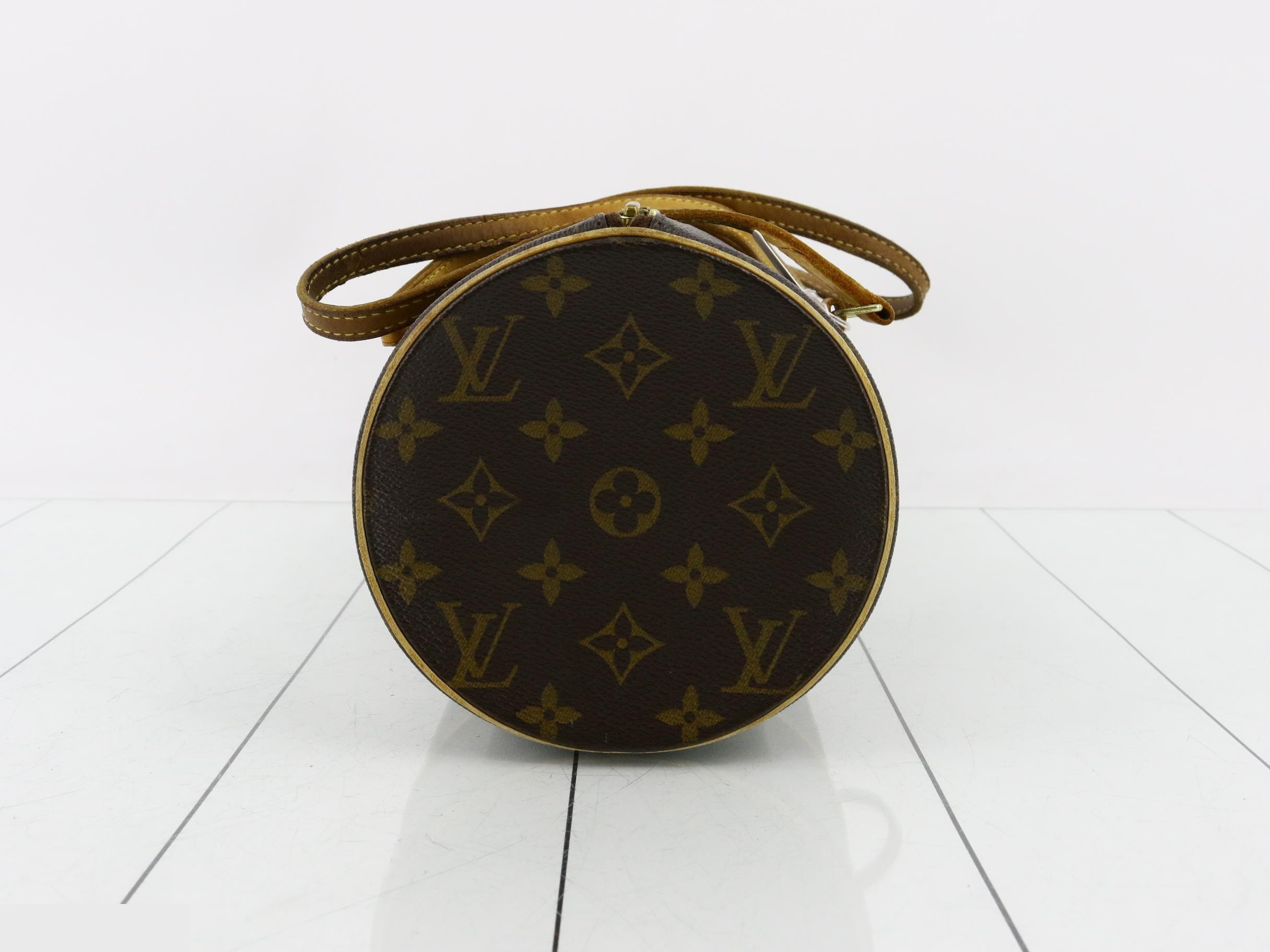 Monogram Papillon 30 handbag with pouch — view 4