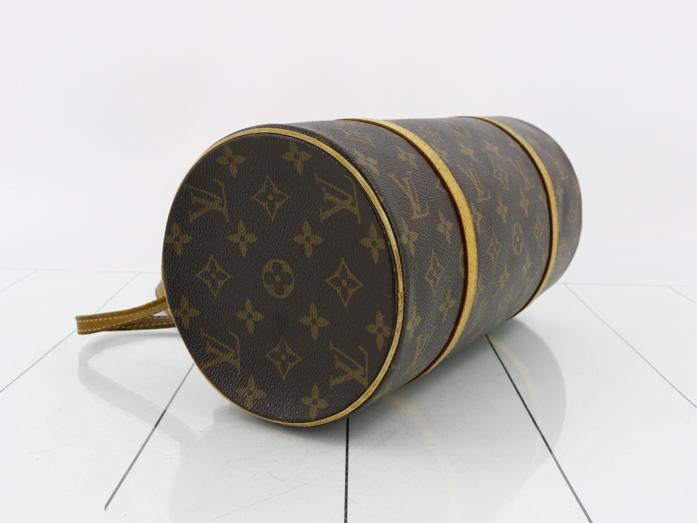 Monogram Papillon 30 handbag with pouch — view 5