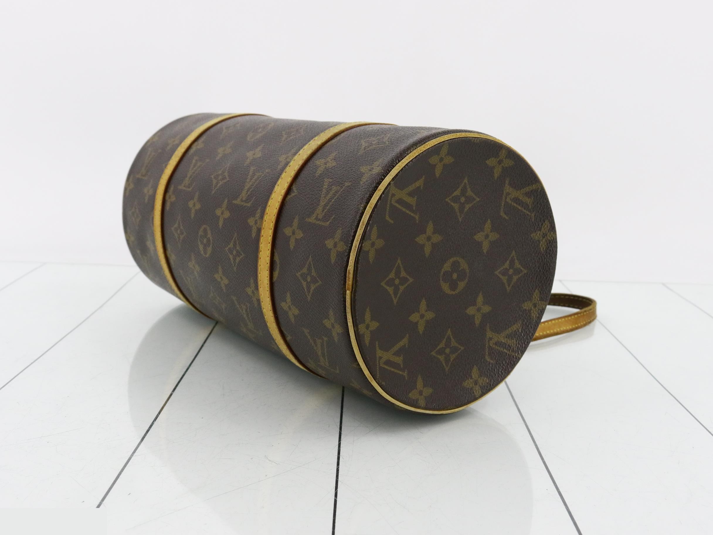Monogram Papillon 30 handbag with pouch — view 6