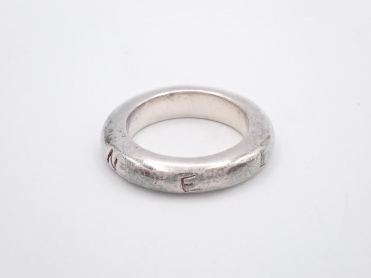 Logo ring, 925 sterling silver, 9.0g, #11.5 — view 2