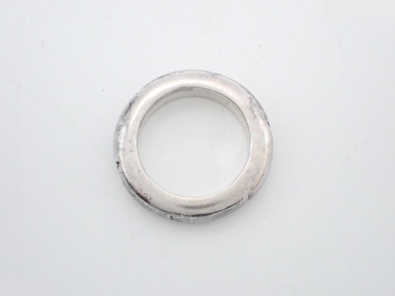 Logo ring, 925 sterling silver, 9.0g, #11.5 — view 3