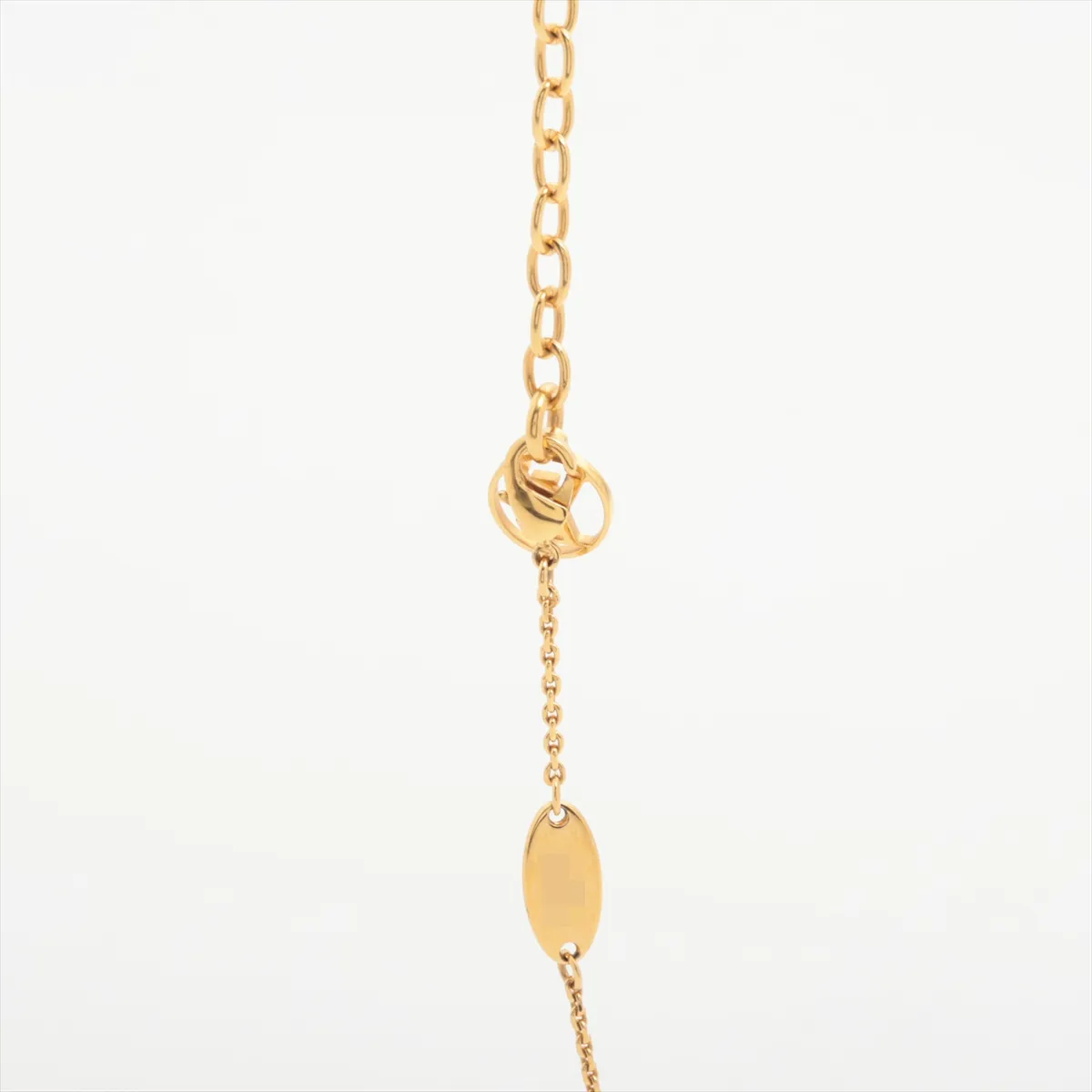 M01234 Necklace LV Flower Gram Necklace GP Gold — view 3