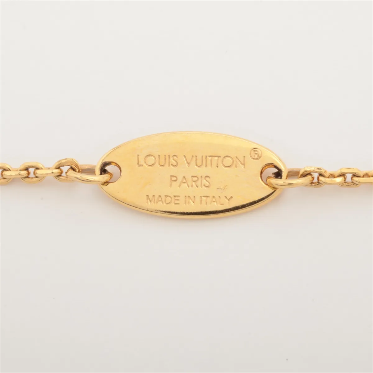 M01234 Necklace LV Flower Gram Necklace GP Gold — view 4