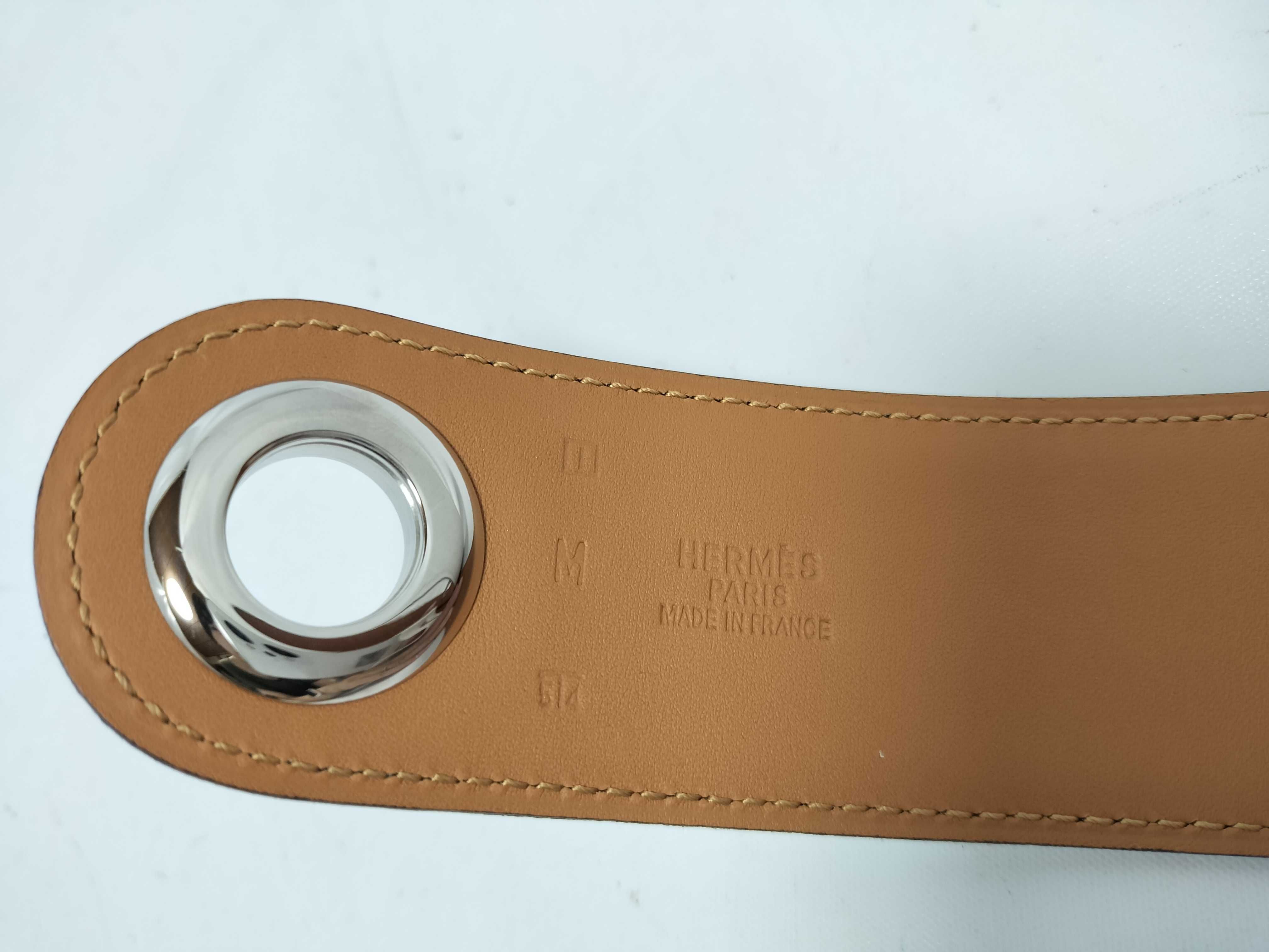 scarf belt, white with silver hardware, unused, other accessories. — view 3