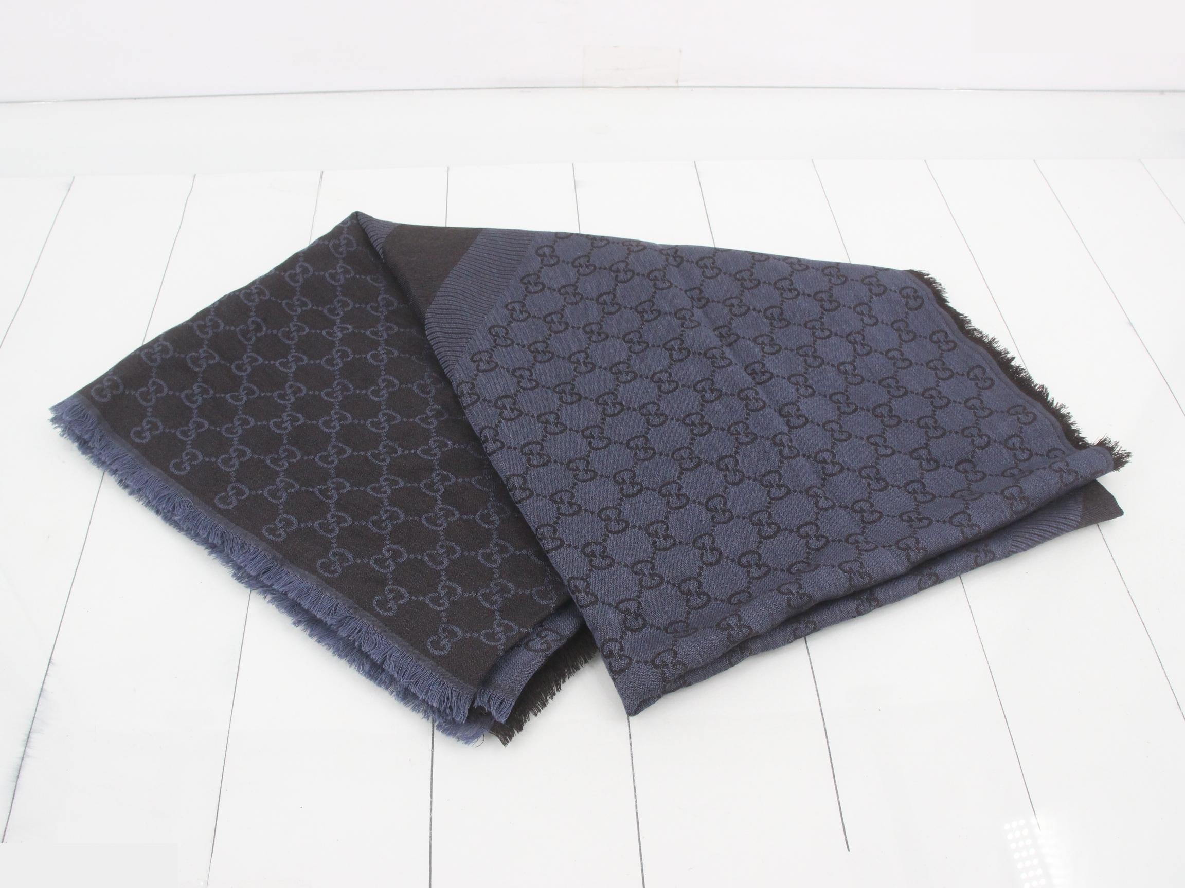 GG Lame Jacquard Stole — view 2