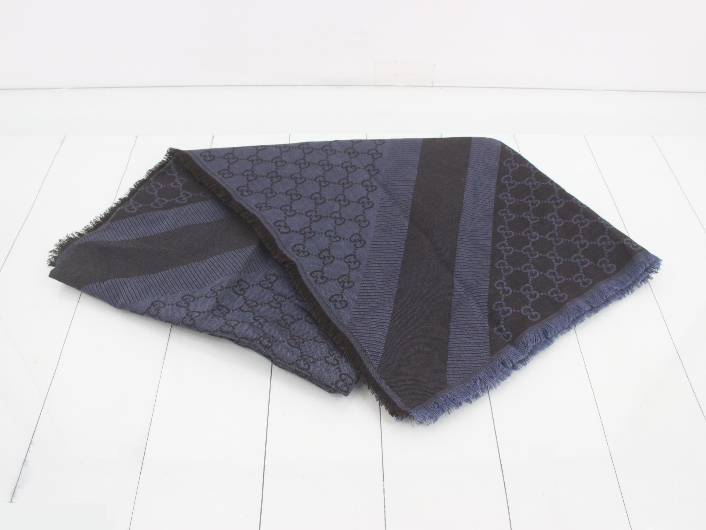 GG Lame Jacquard Stole — view 3