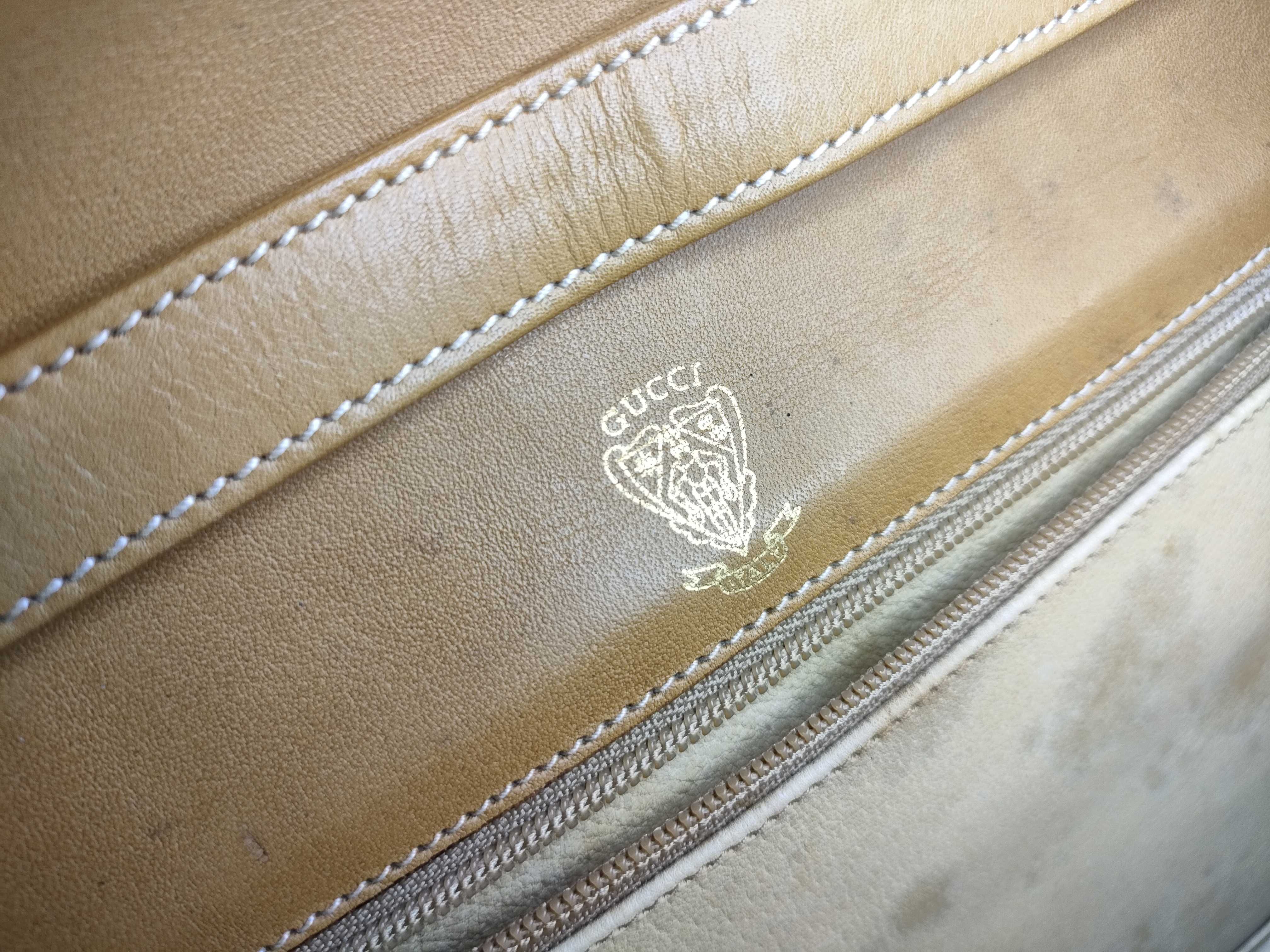 GG Micro GG Shoulder Bag, PVC Leather, Brown Shoulder Bag — view 11