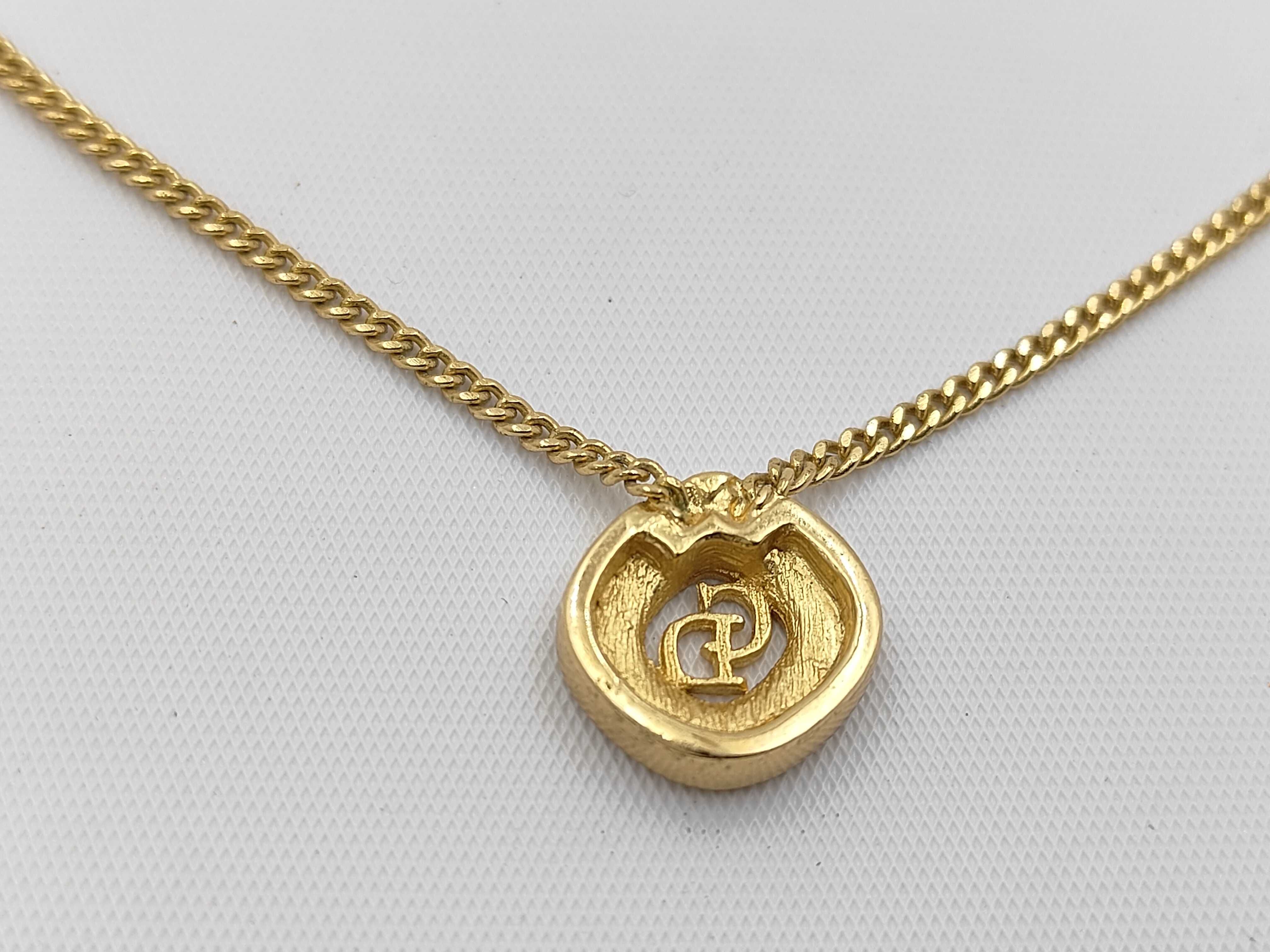 Necklace CD Rhinestone GP Necklace — view 2