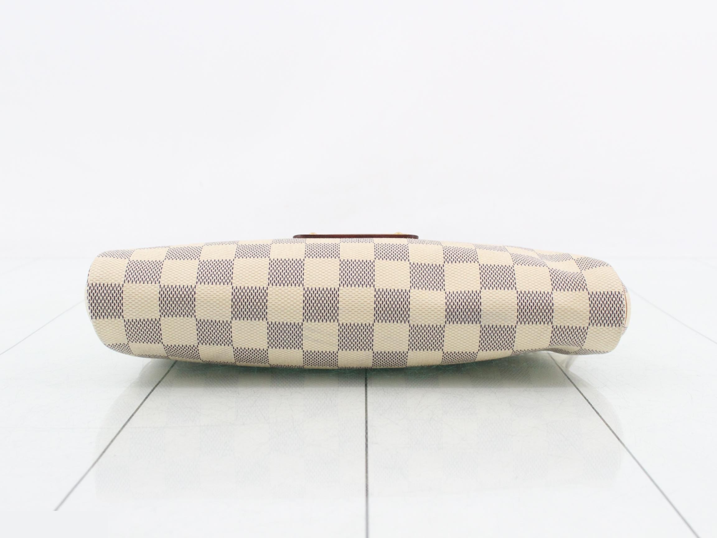Eva Damier Azur Handbag/Shoulder Bag (2-Way) — view 3