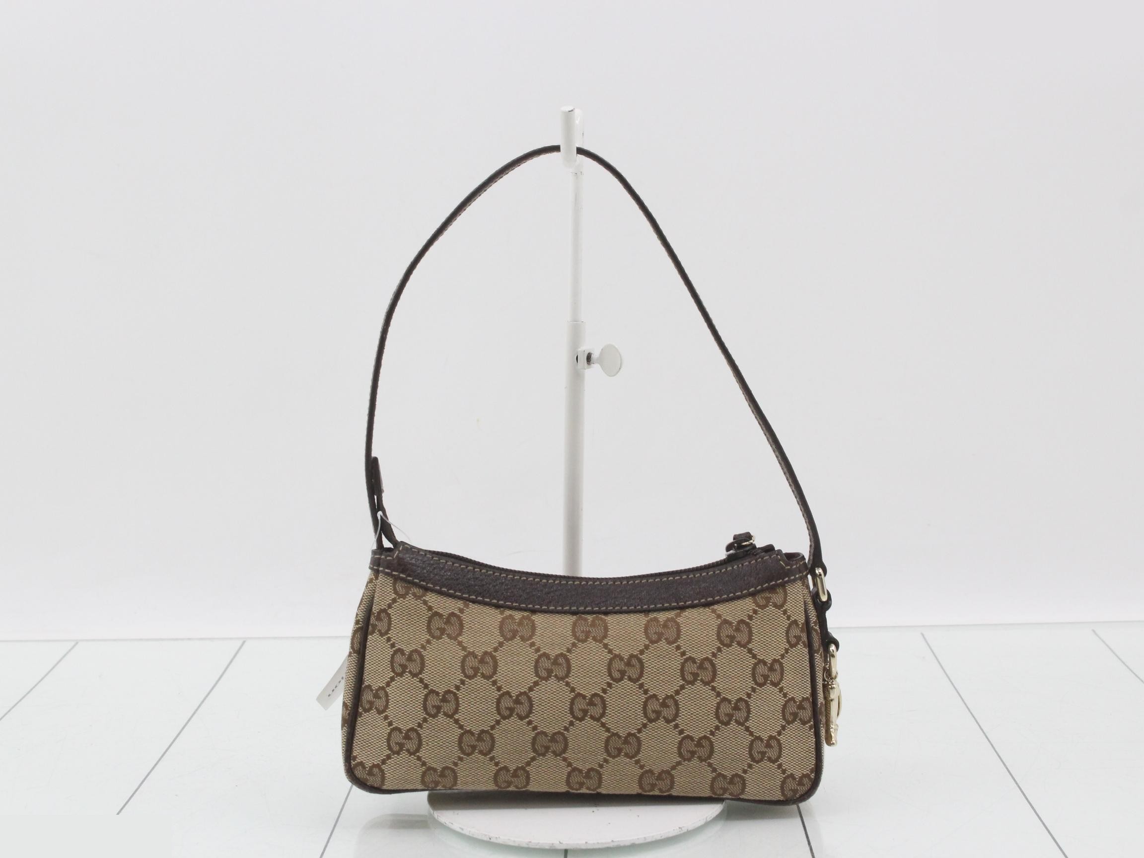 GG Canvas Accessory Pouch — view 2