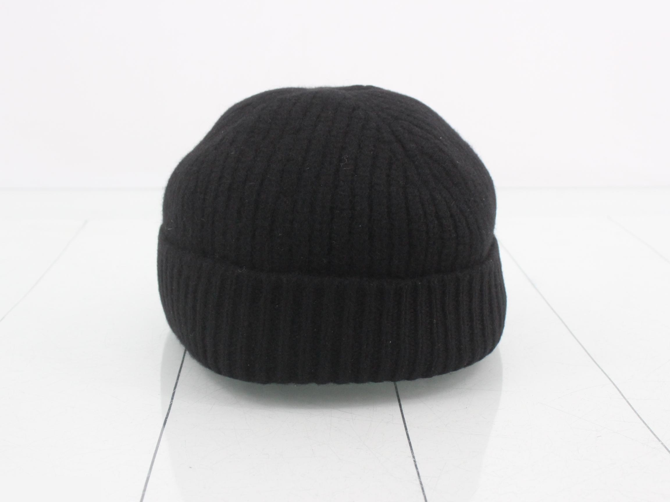 Triomphe knit hat, black — view 2