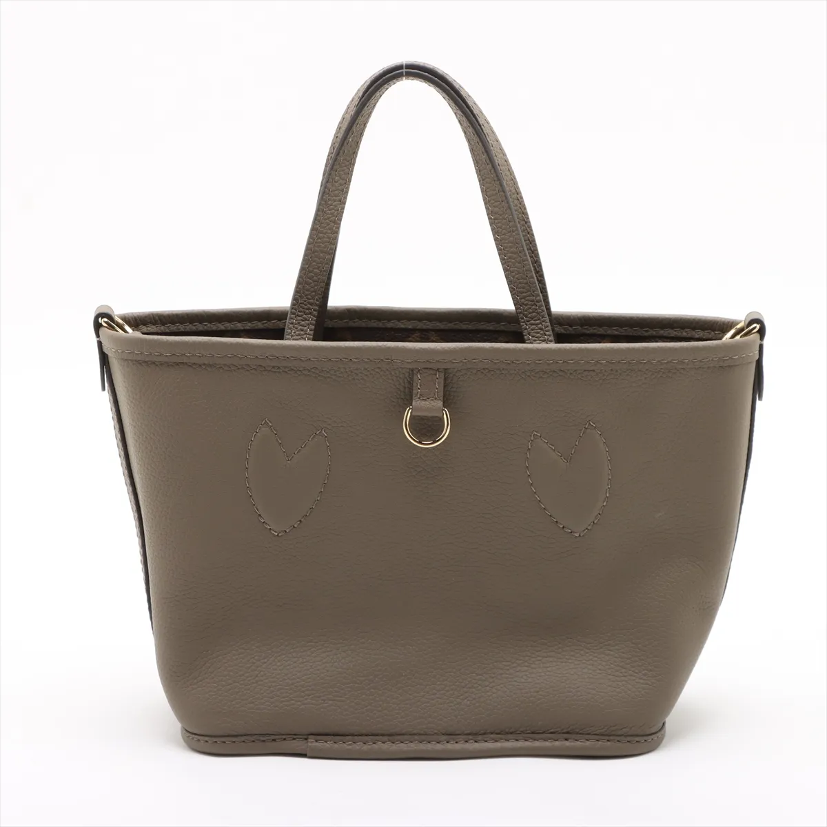 Monogram Neverfull Inside Out BB M28349 Brown Pouch missing RRFID reaction — view 2