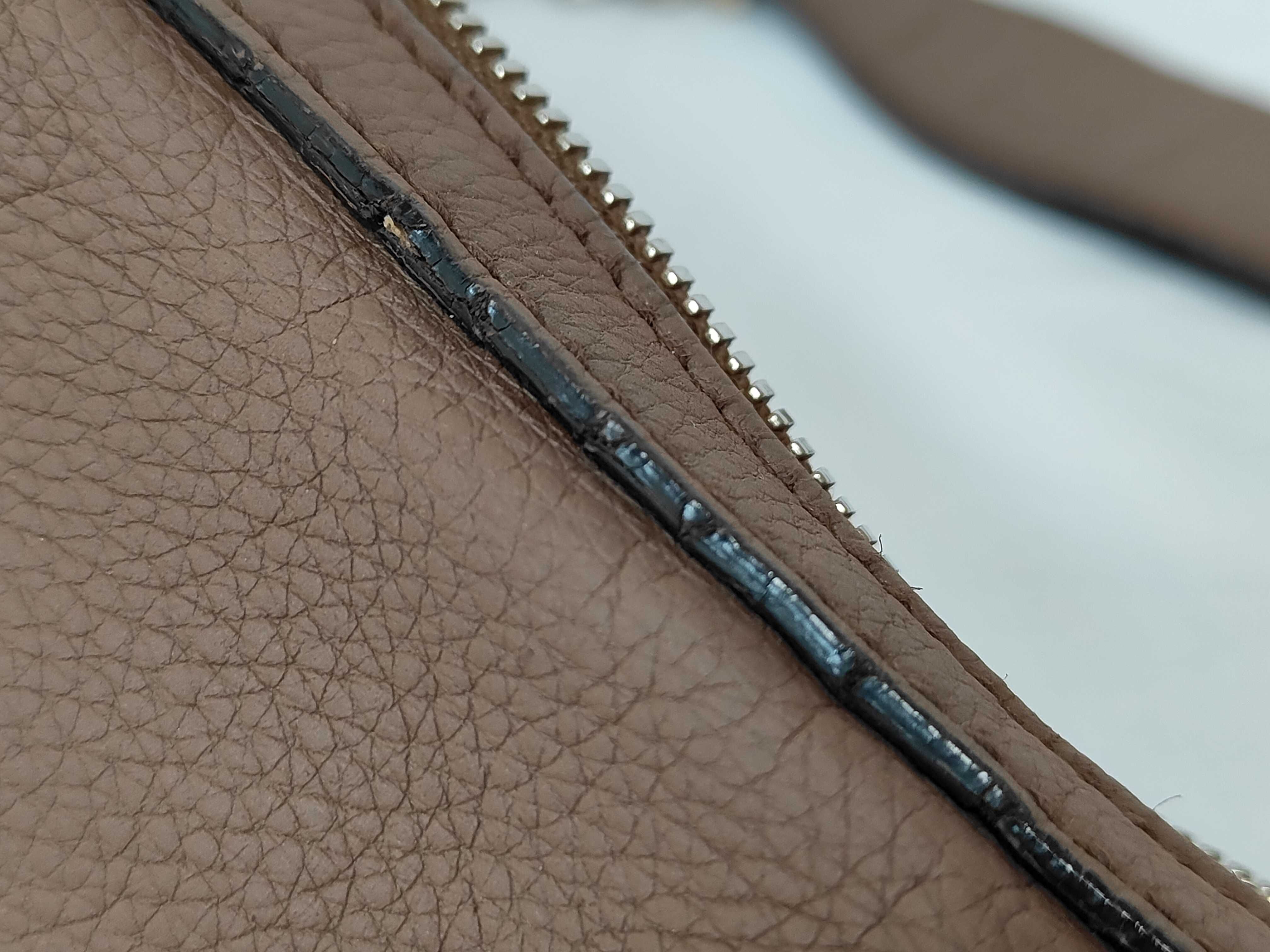 Soho Tassel Chain Shoulder Bag Brown — view 14