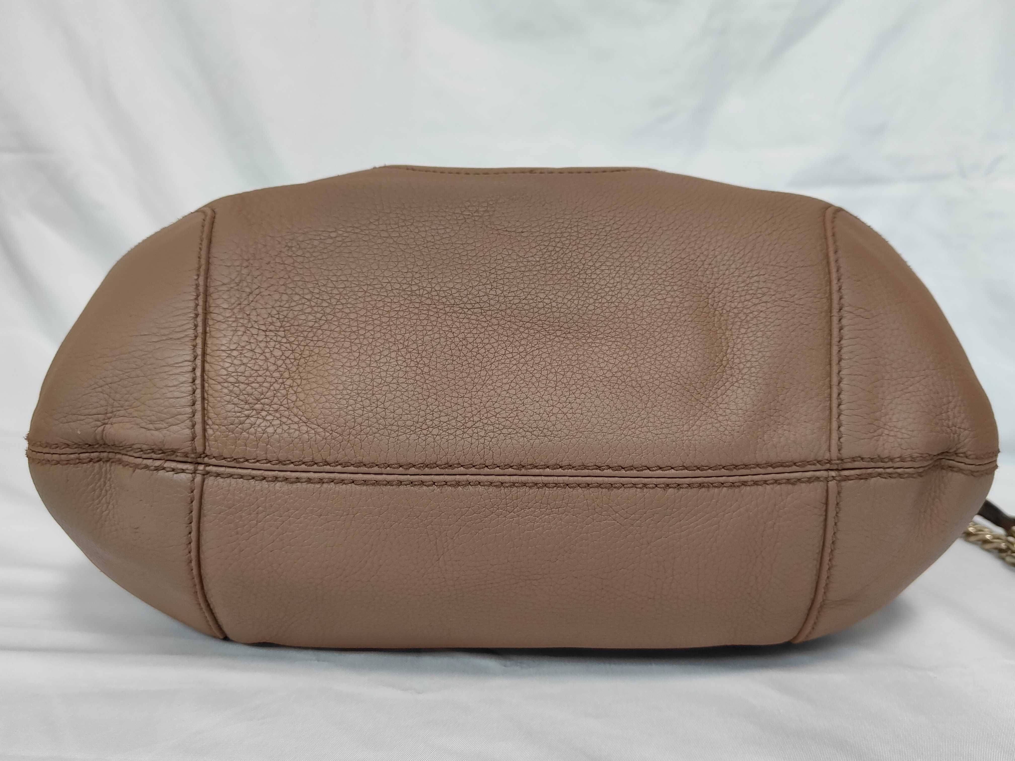 Soho Tassel Chain Shoulder Bag Brown — view 7