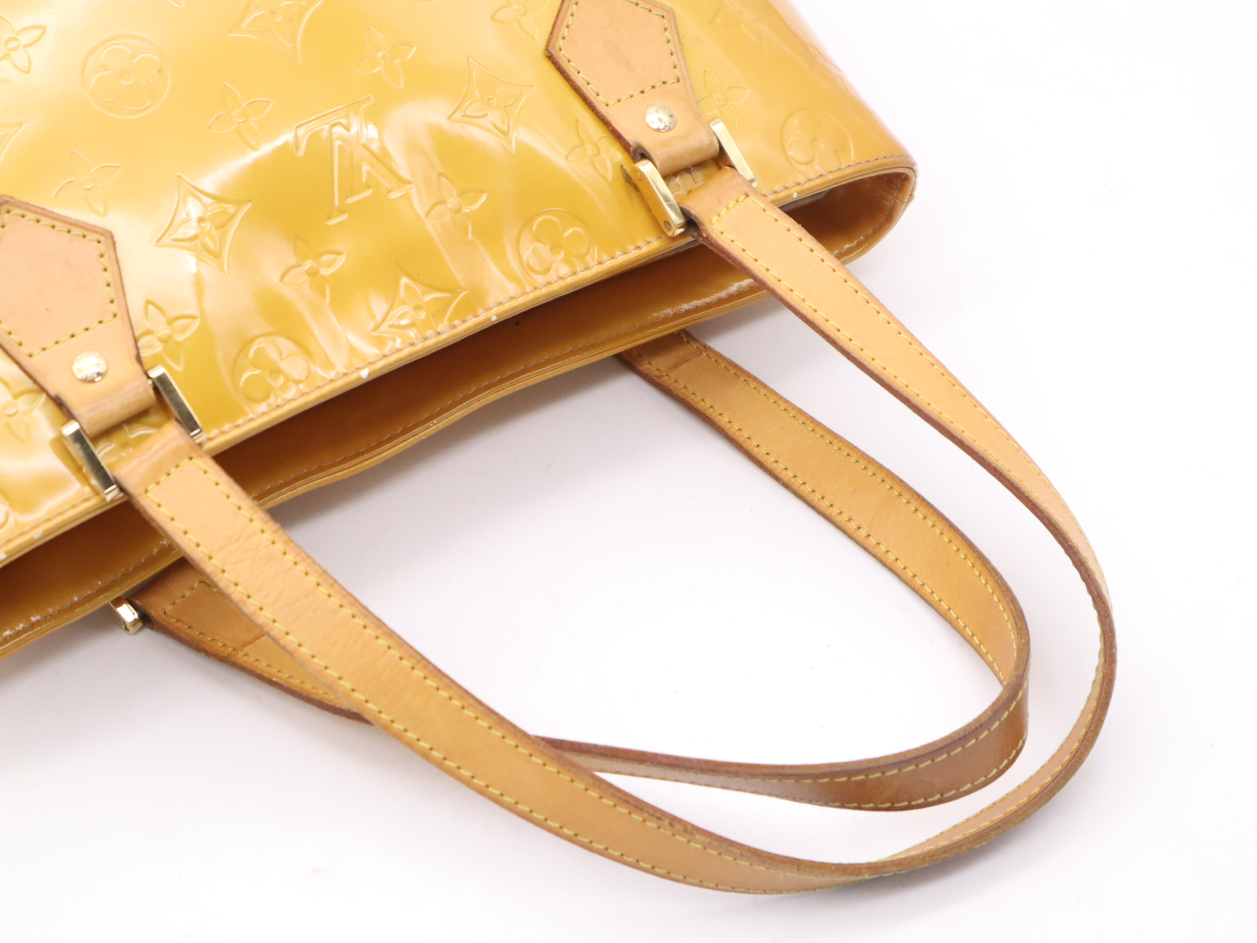 M91122 Vernis Houston Bronze Handbag — view 6