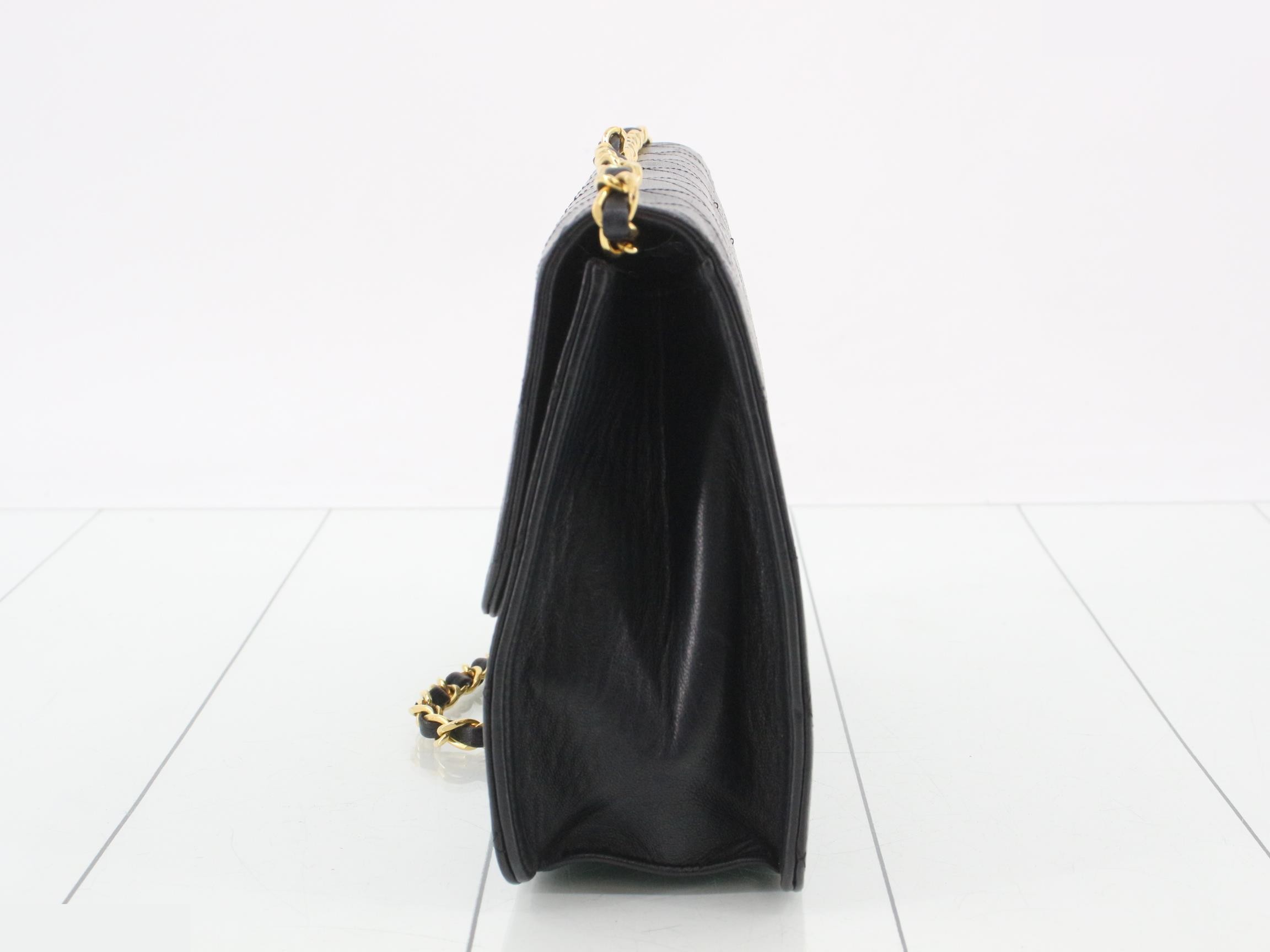 Matelassé S Flap Chain Shoulder Bag, with original seal, serial number 4. — view 3