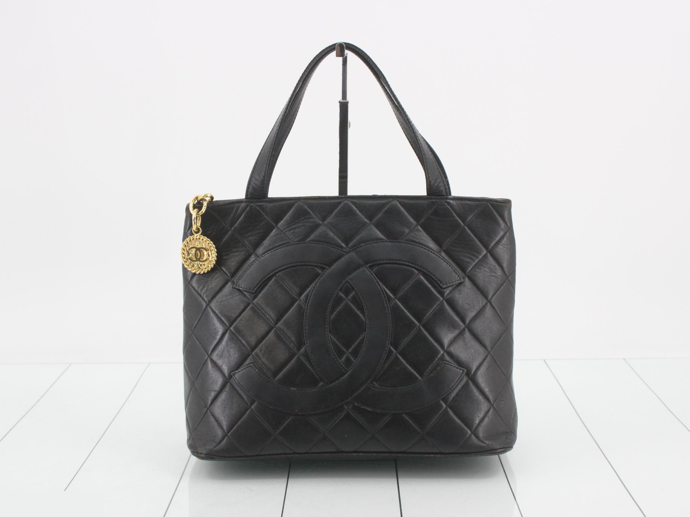 Leather Coco Mark G Medal Reissue Tote Bag